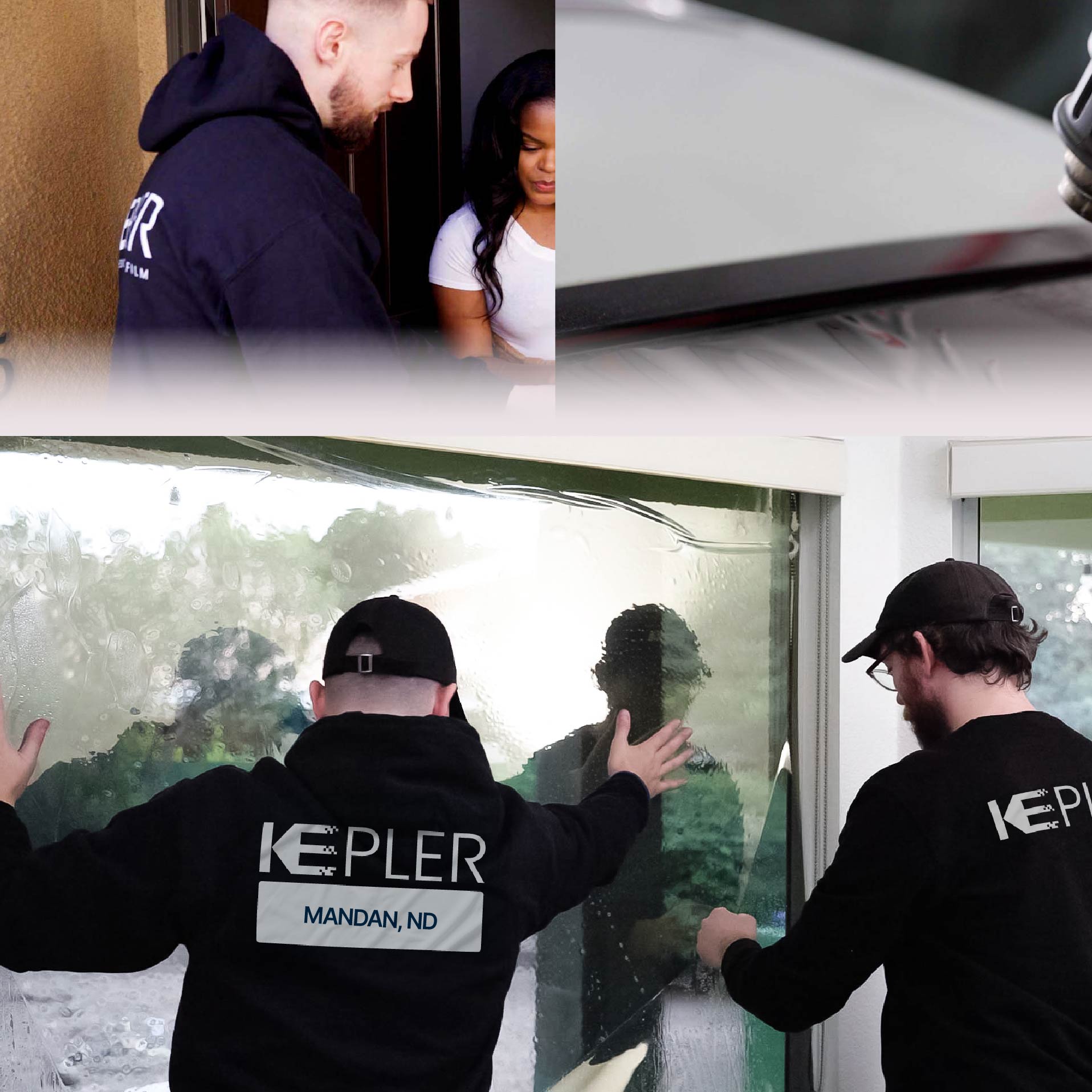 Kepler Specialist Performing Commercial Window Tinting in Mandan Mandan
