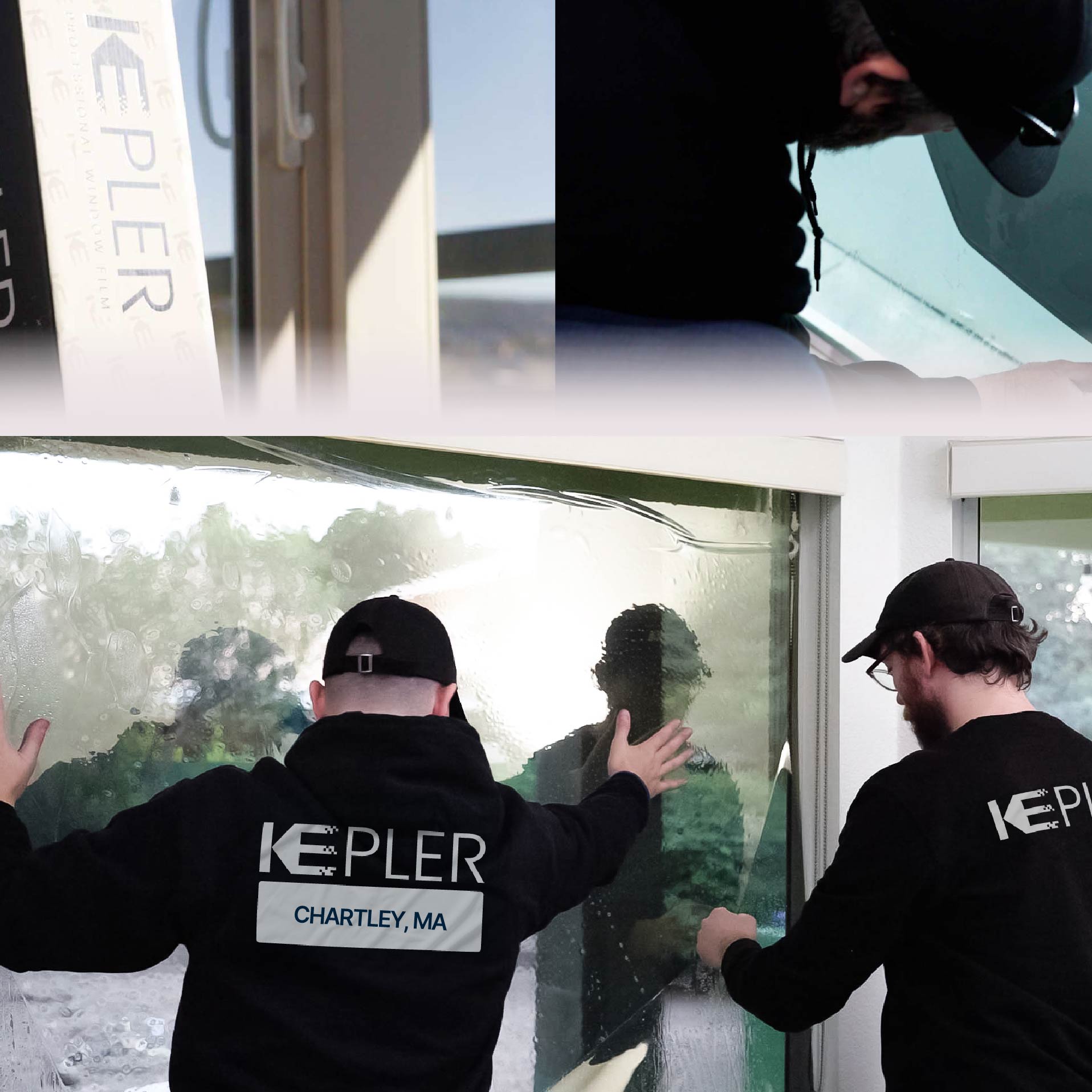 Kepler Specialist Performing Commercial Window Tinting in Chartley Chartley