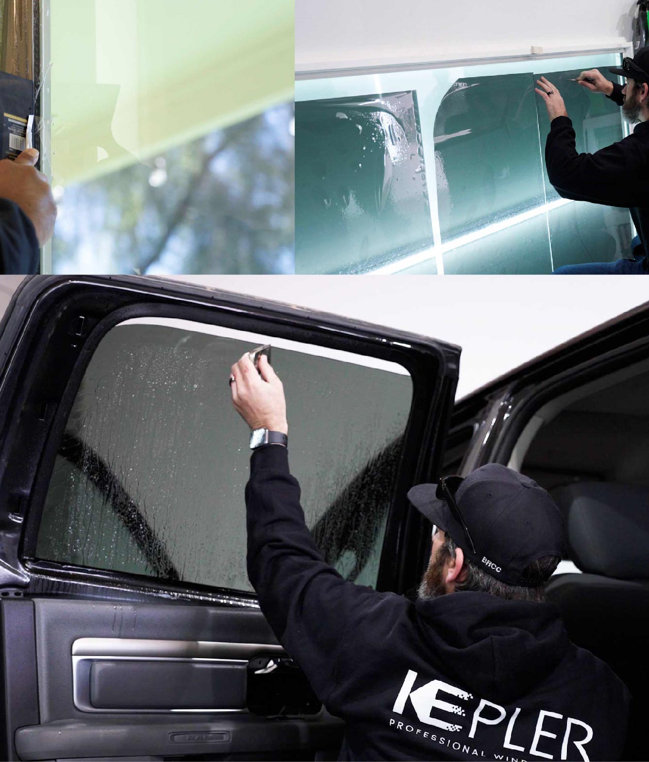 Kepler Window Tinting Specialists at Work in Goose Creek, South Carolina