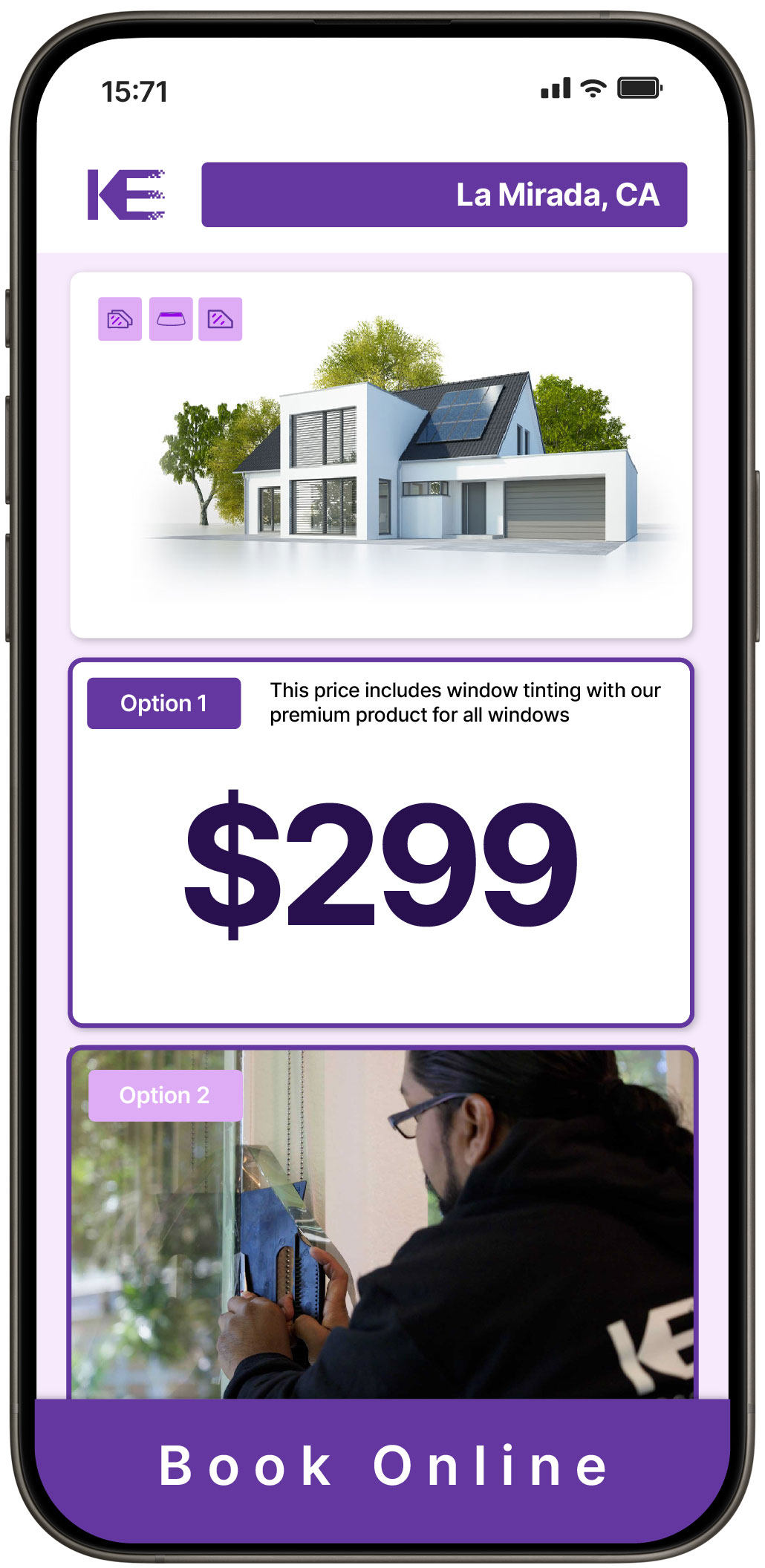 View Affordable Home Window Tinting Rates in La Mirada, California