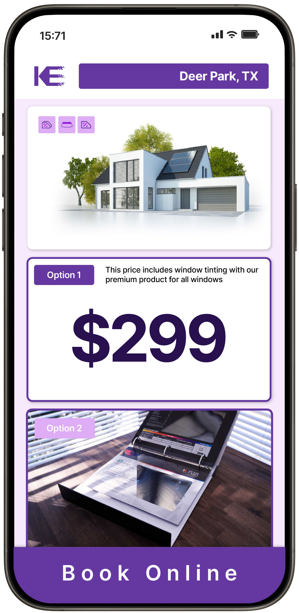 View Competitive Home Window Tinting Costs in Deer Park, Texas