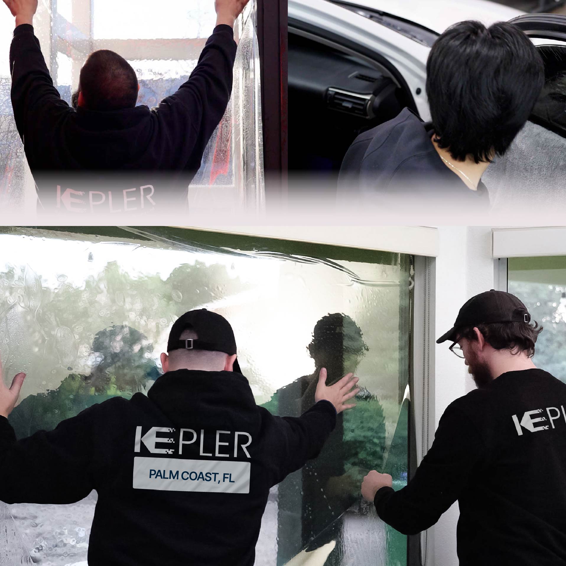 Kepler Specialist Performing Commercial Window Tinting in Palm Coast Palm Coast