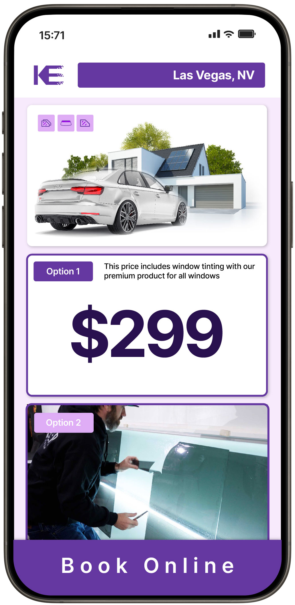 View Competitive Window Tinting Prices in Las Vegas, Nevada