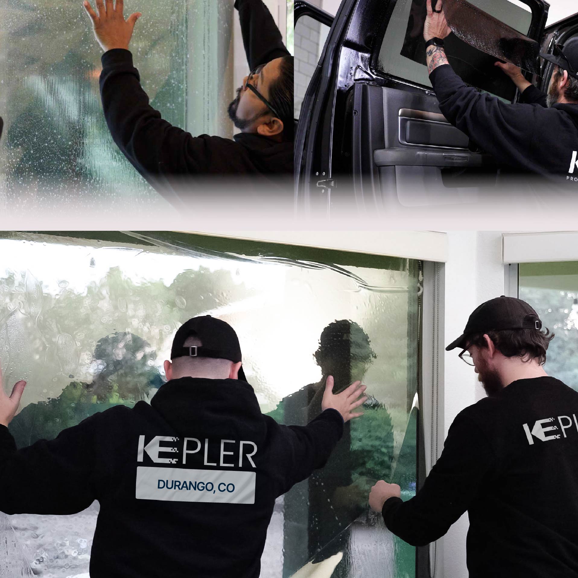 Kepler Specialist Performing Commercial Window Tinting in Durango Durango