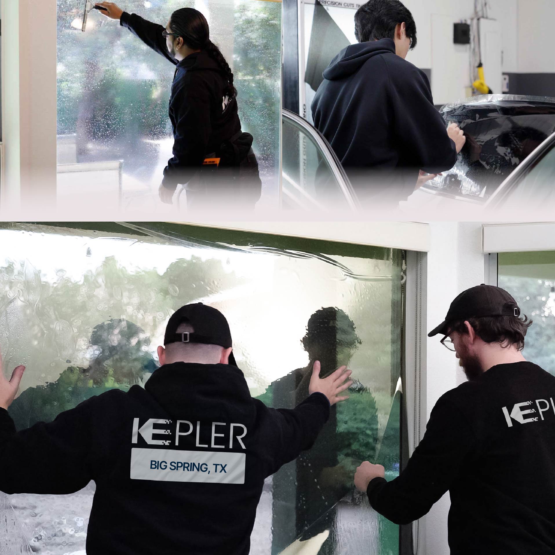 Kepler Specialist Performing Commercial Window Tinting in Big Spring Big Spring