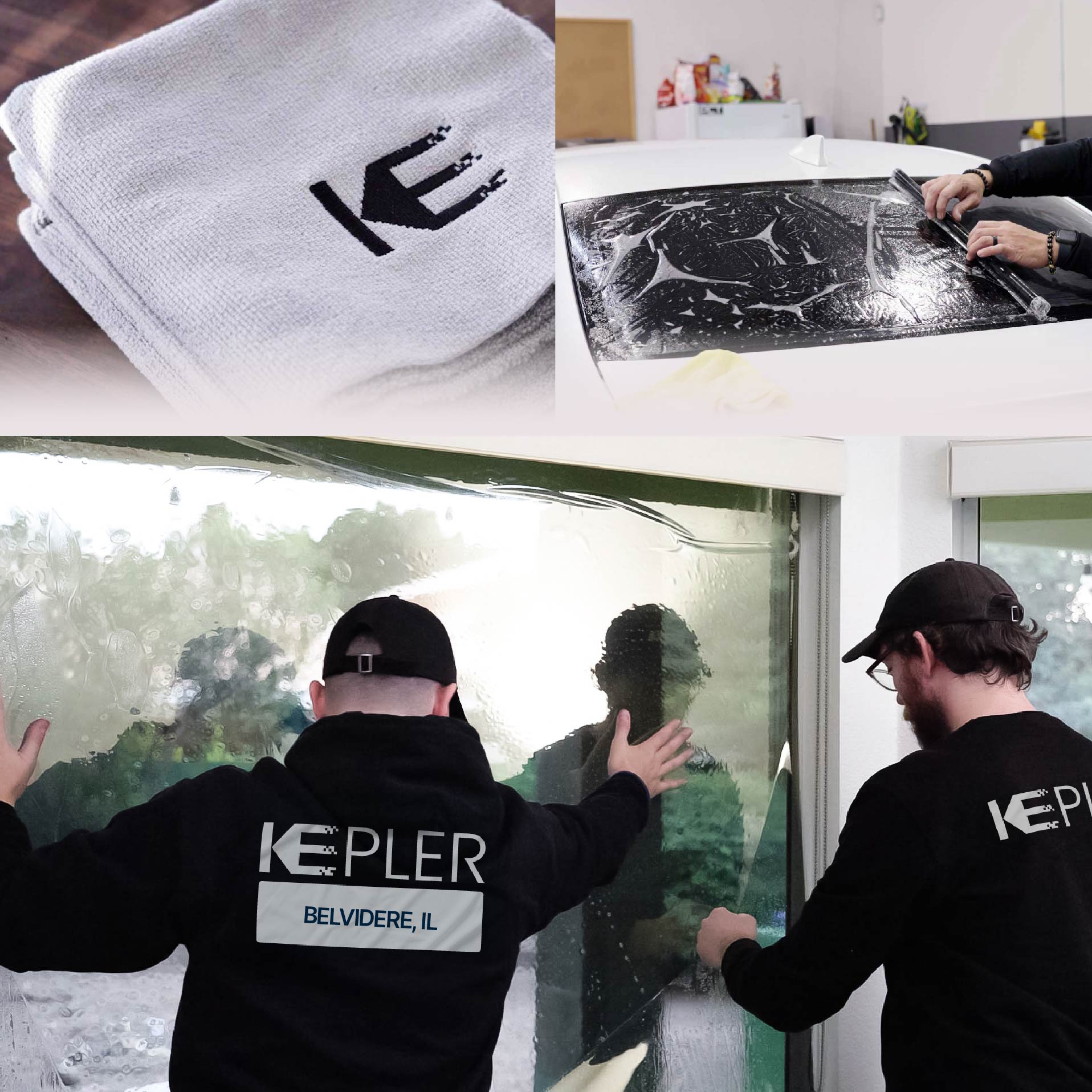 Kepler Specialist Performing Commercial Window Tinting in Belvidere Belvidere