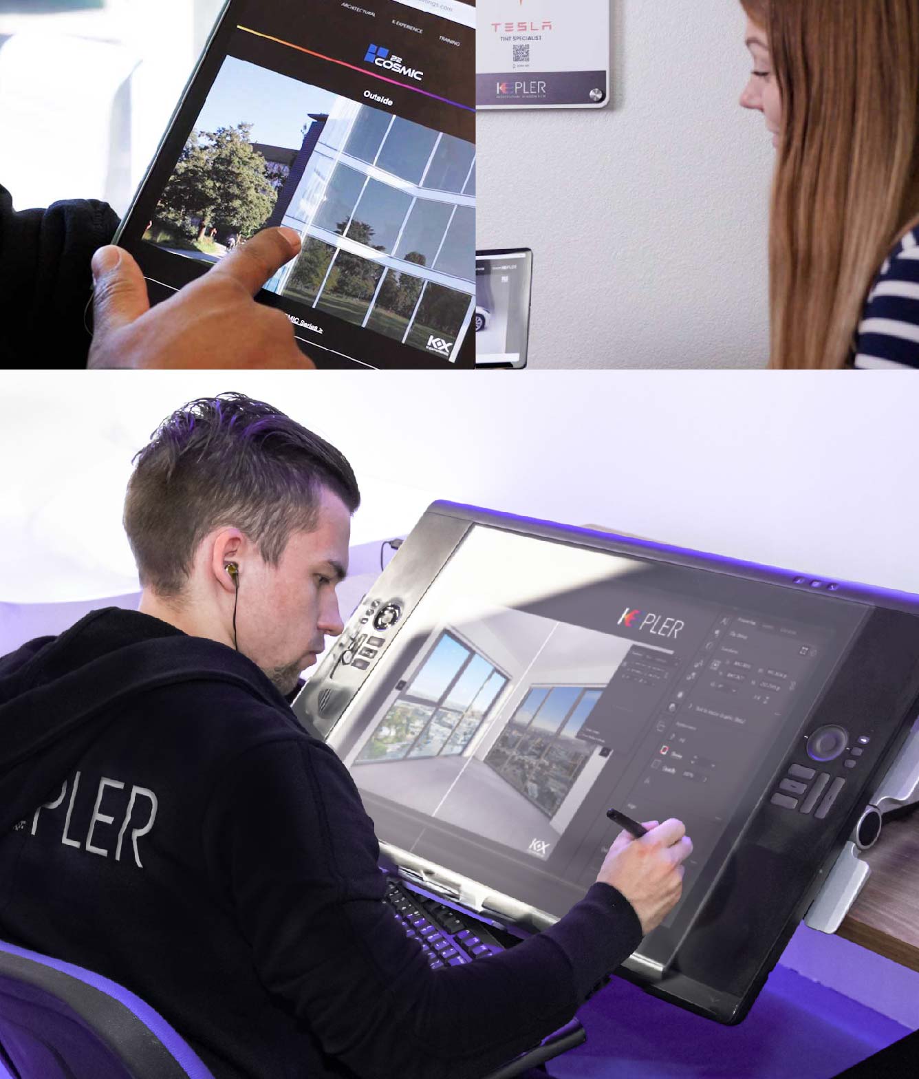 Kepler Specialist Performing Commercial Window Tinting in Joliet Joliet