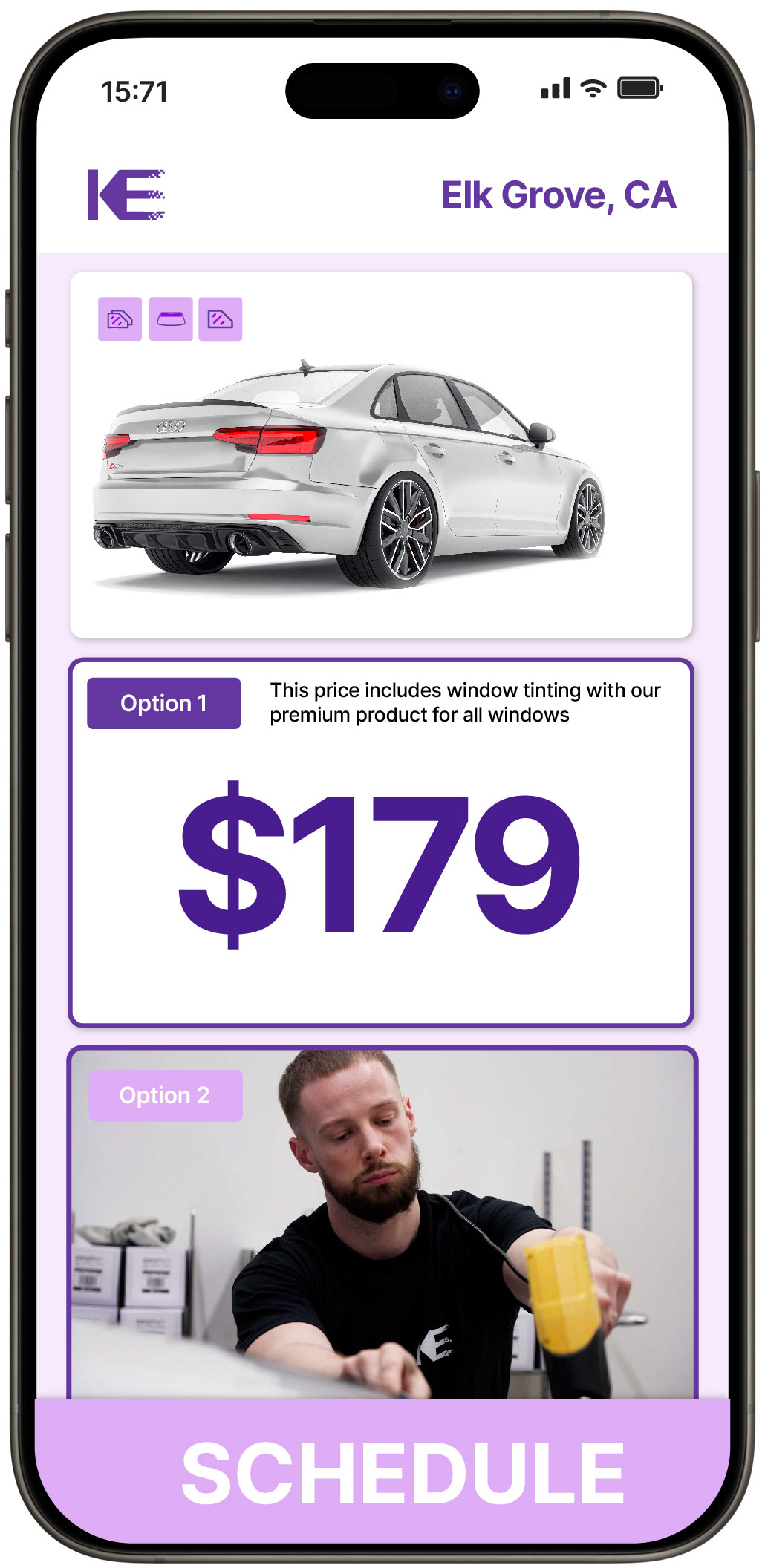 View Reasonable Car Window Tinting Costs in Elk Grove, California