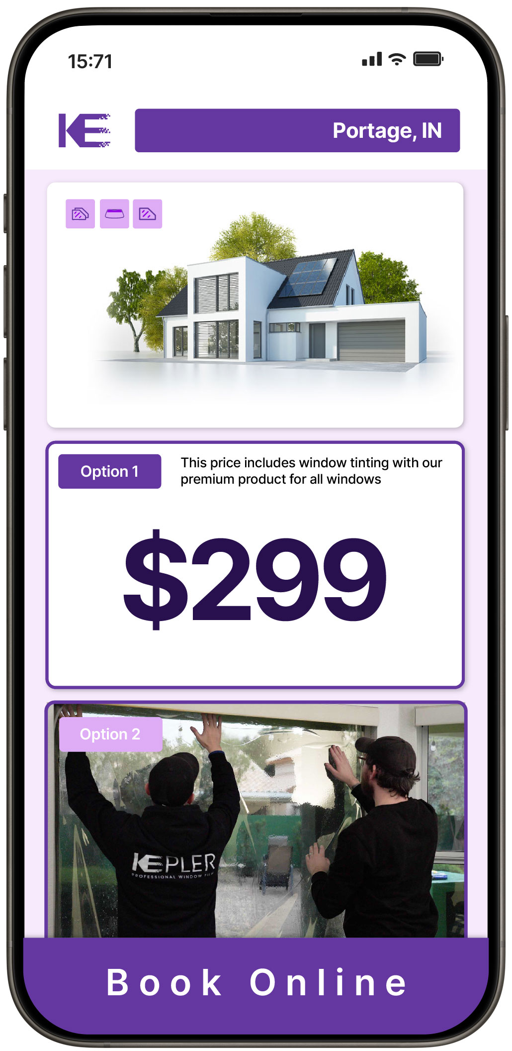 View Reasonable Home Window Tinting Rates in Portage, Indiana