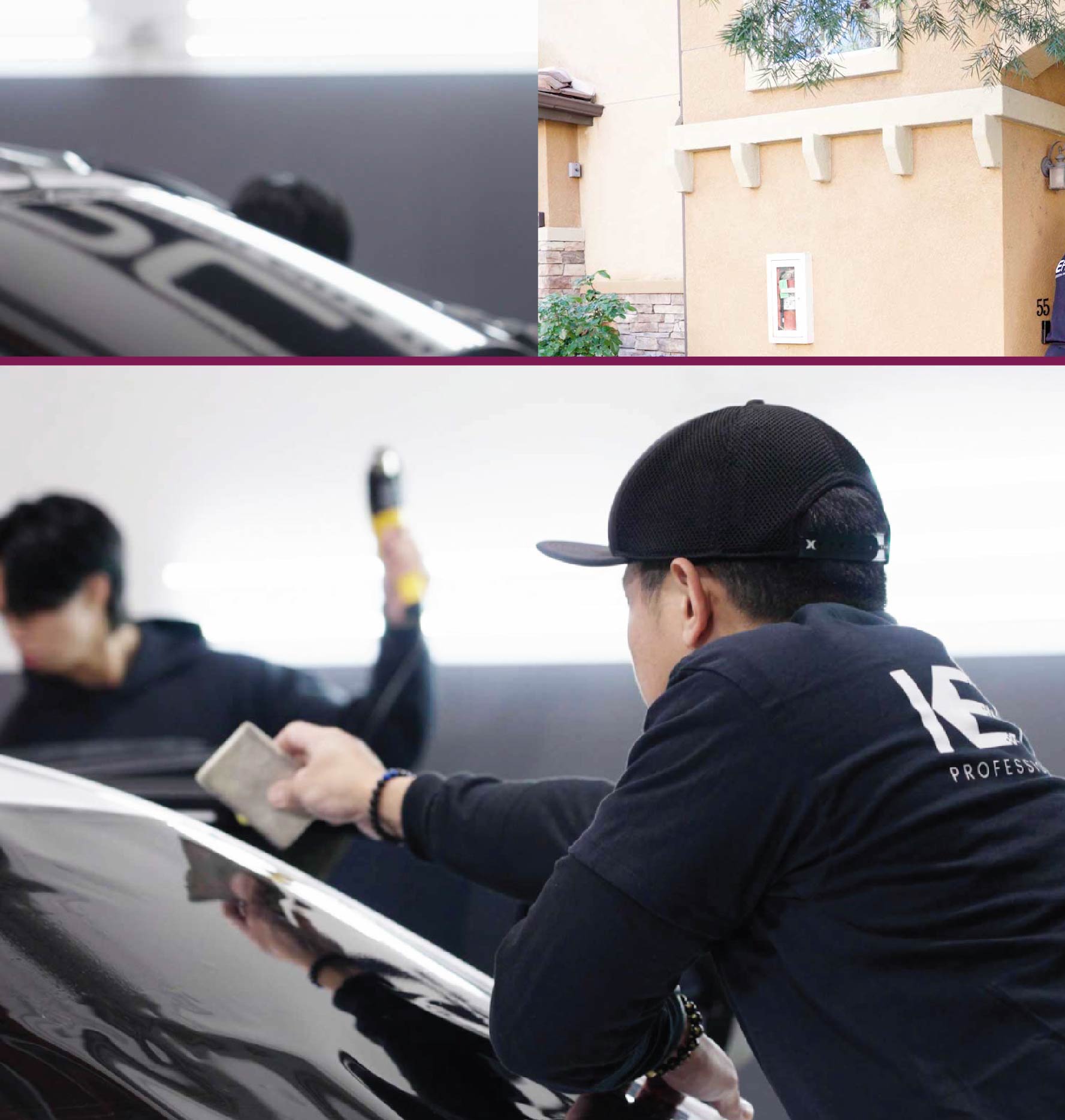 Car Window Tinting Specialists at Work in Texas