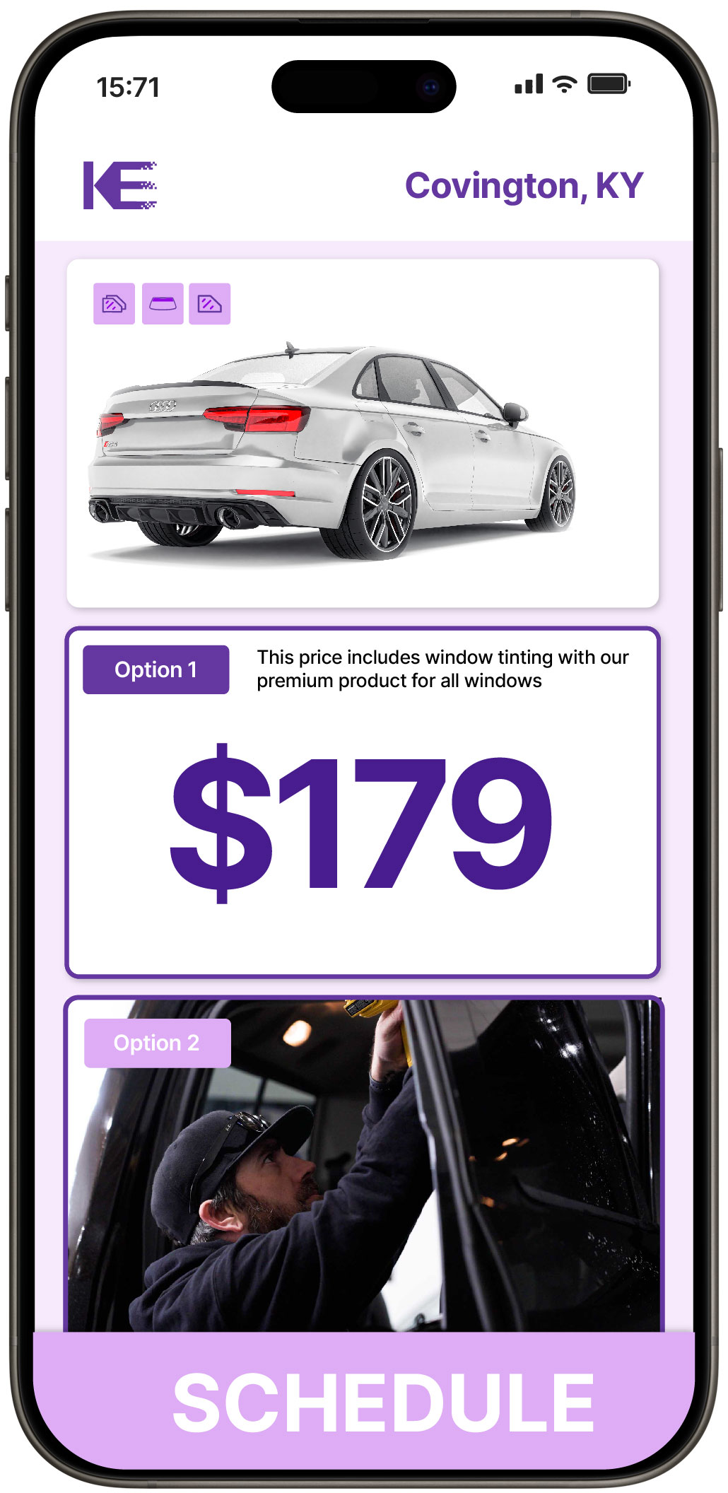 View Affordable Car Window Tinting Costs in Covington, Kentucky