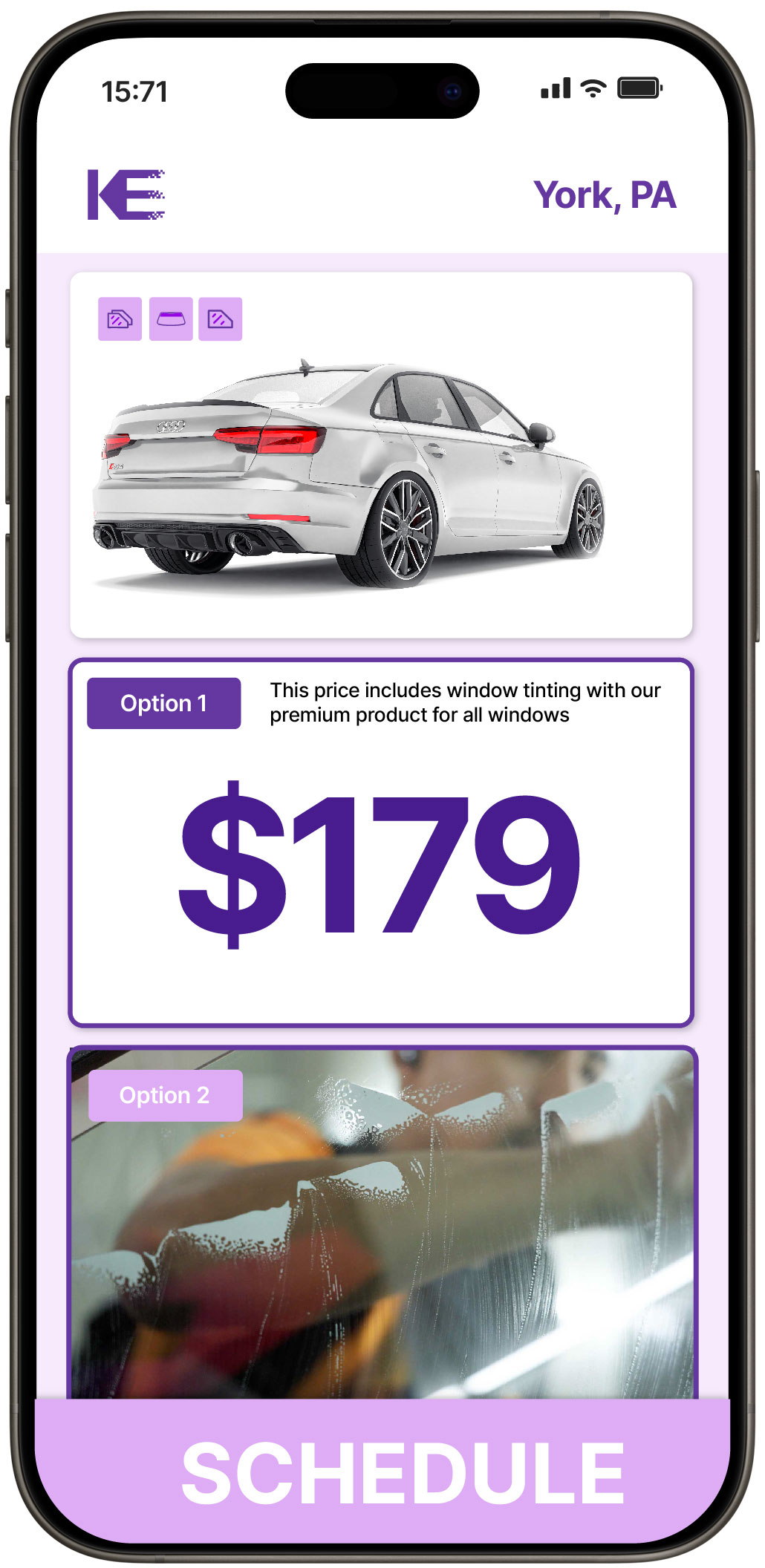 View Reasonable Car Window Tinting Prices in York, Pennsylvania