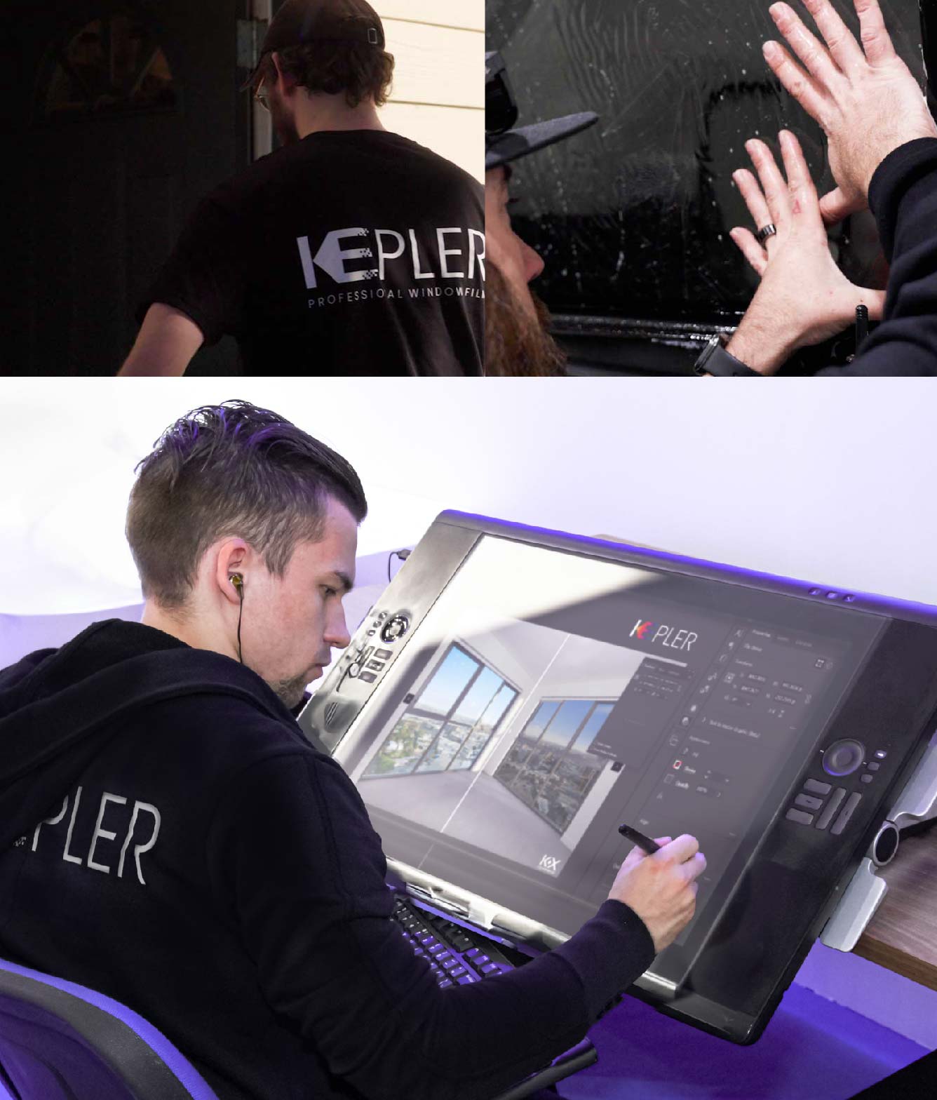 Kepler Specialist Performing Commercial Window Tinting in Cape Coral Cape Coral