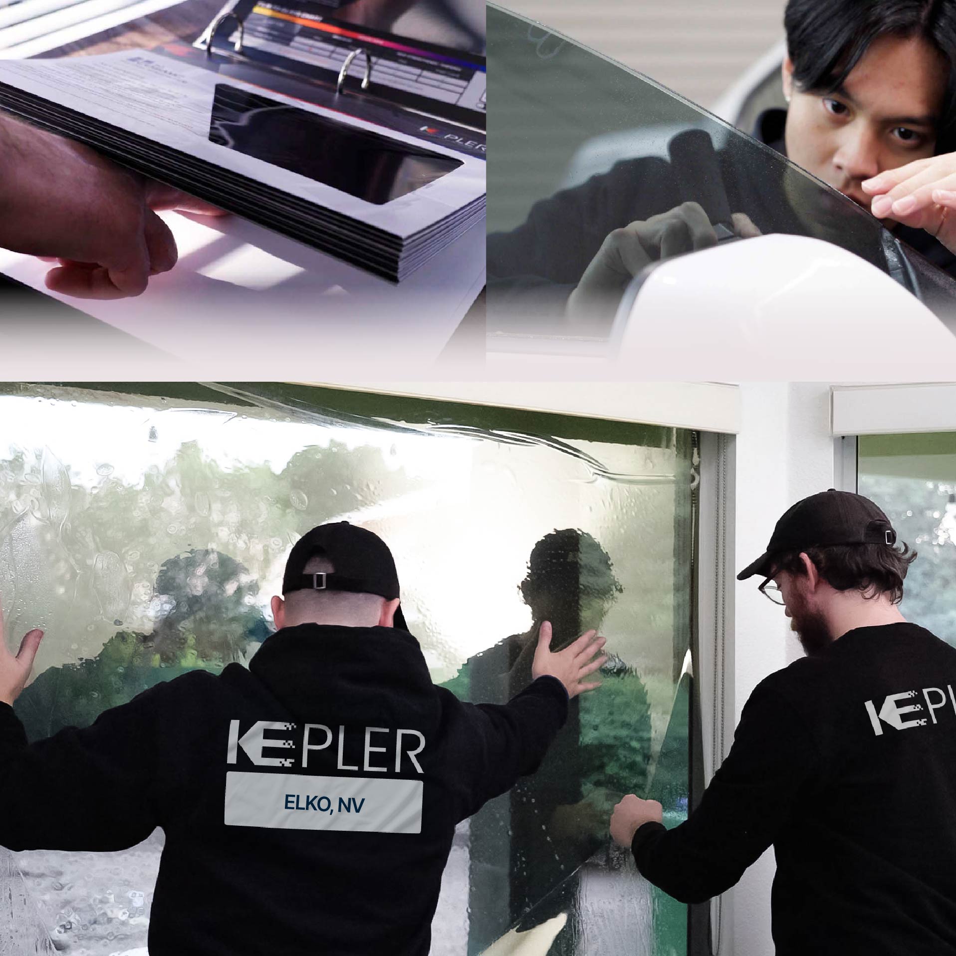 Kepler Specialist Performing Commercial Window Tinting in Elko Elko
