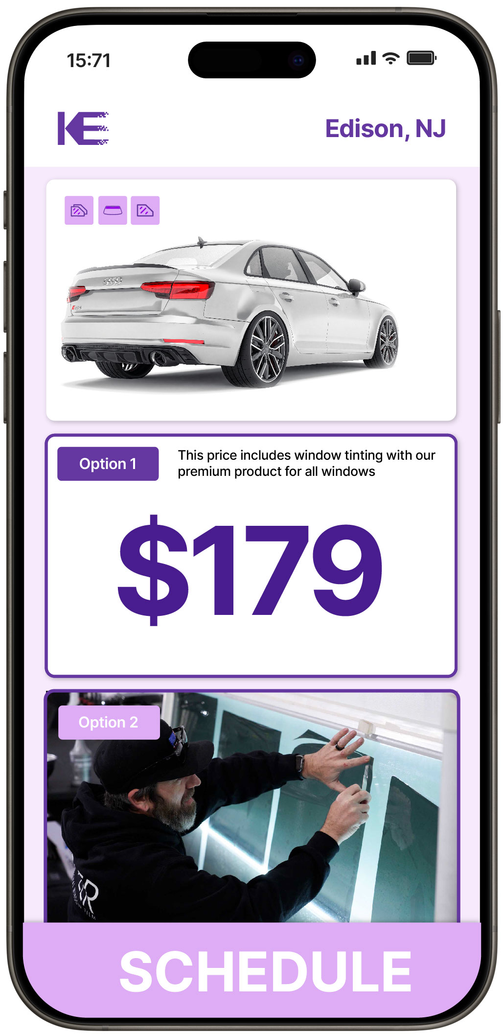 View Competitive Car Window Tinting Costs in Edison, New Jersey