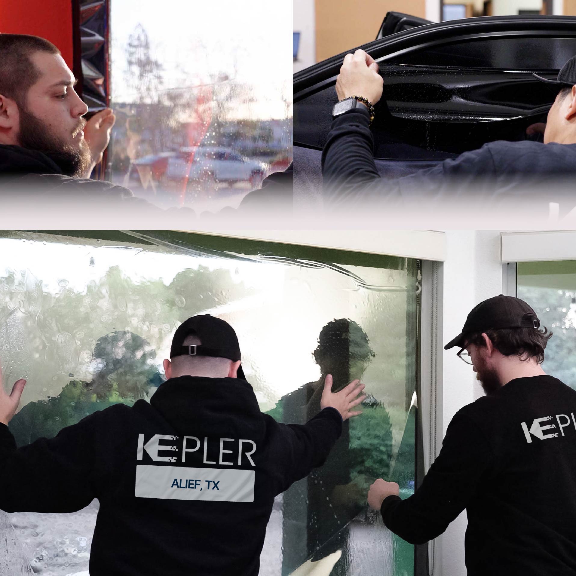 Kepler Specialist Performing Commercial Window Tinting in Alief Alief