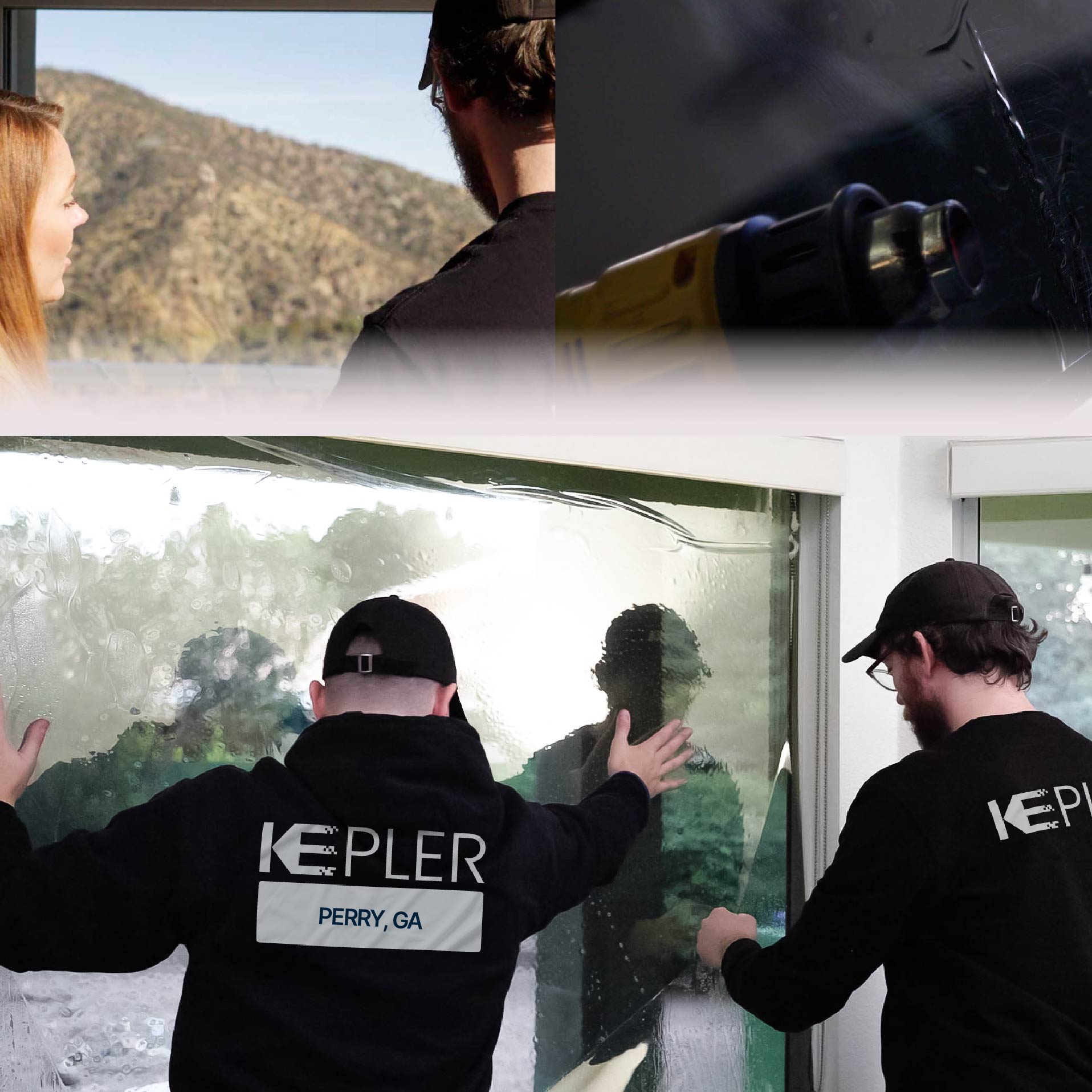 Kepler Specialist Performing Commercial Window Tinting in Perry Perry