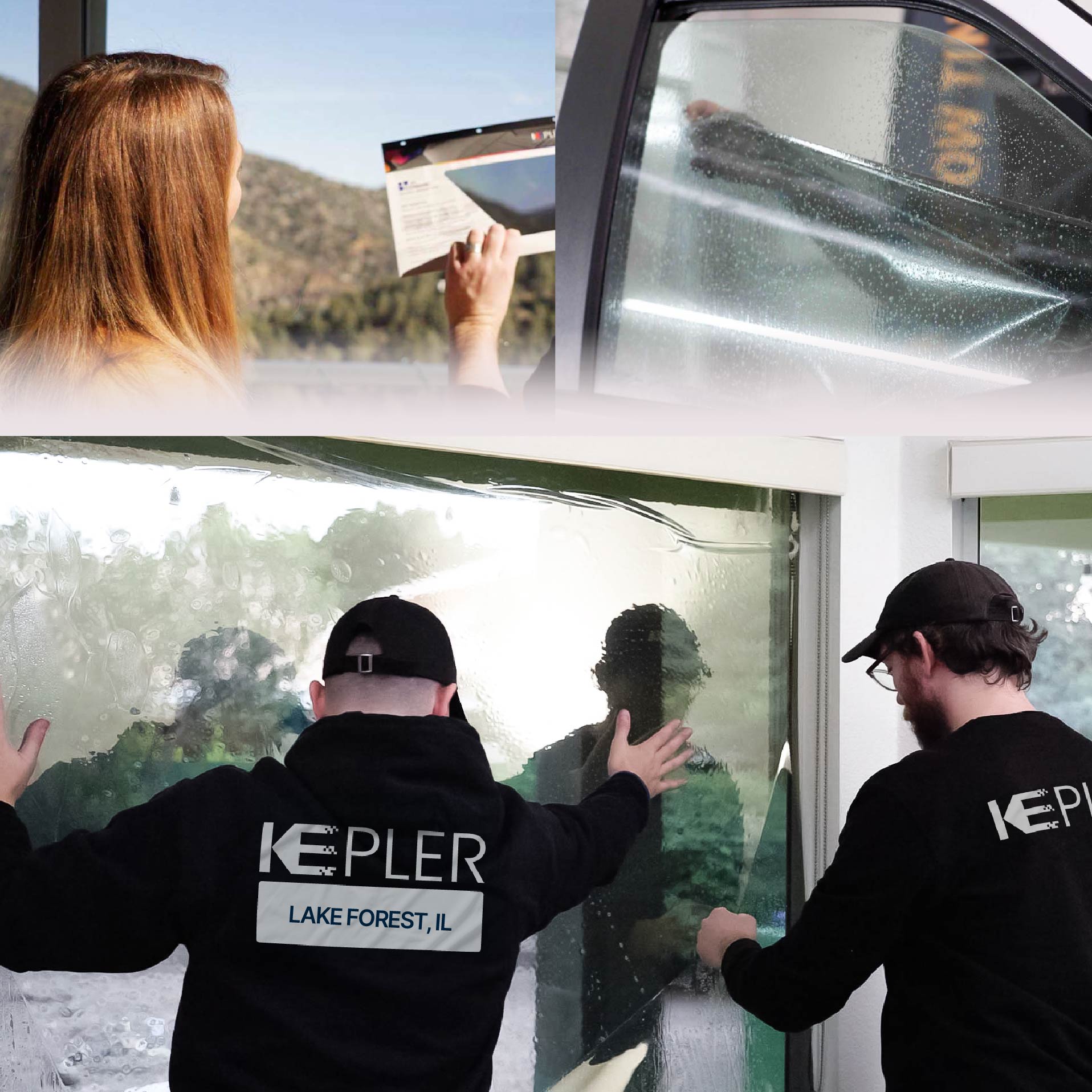 Kepler Specialist Performing Commercial Window Tinting in Lake Forest Lake Forest
