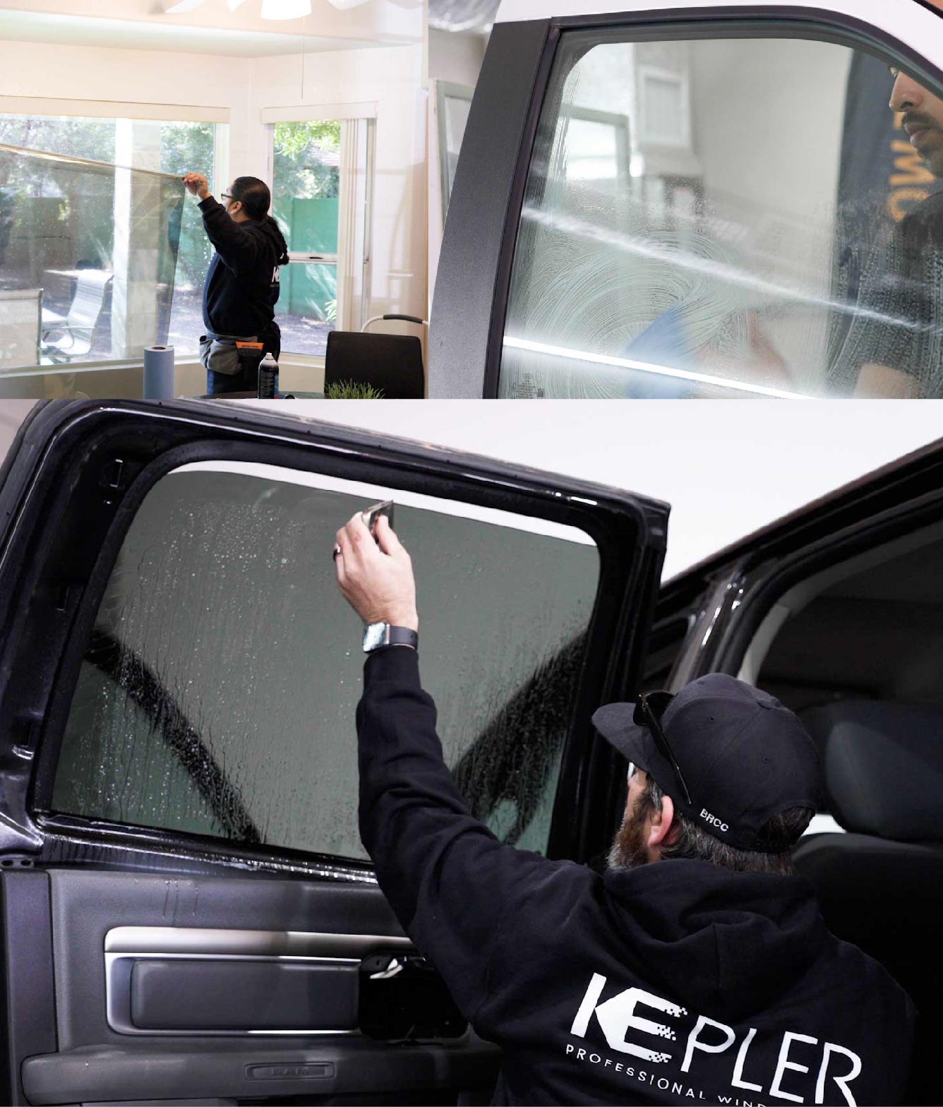 Kepler Window Tinting Specialists at Work in Clifton Park, New York