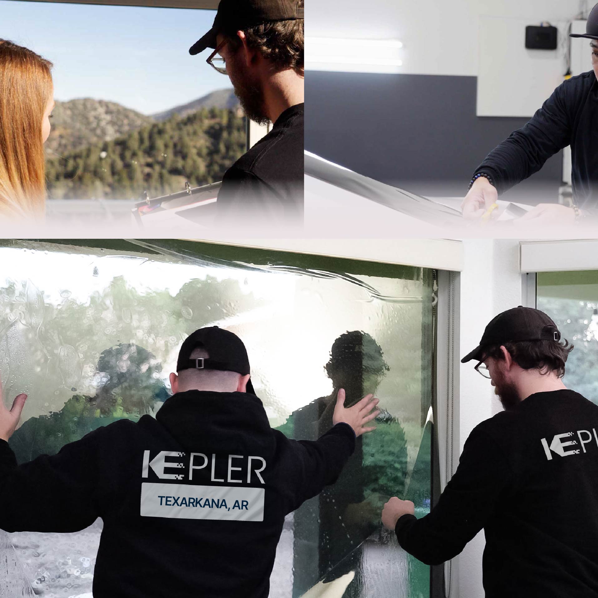 Kepler Specialist Performing Commercial Window Tinting in Texarkana Texarkana