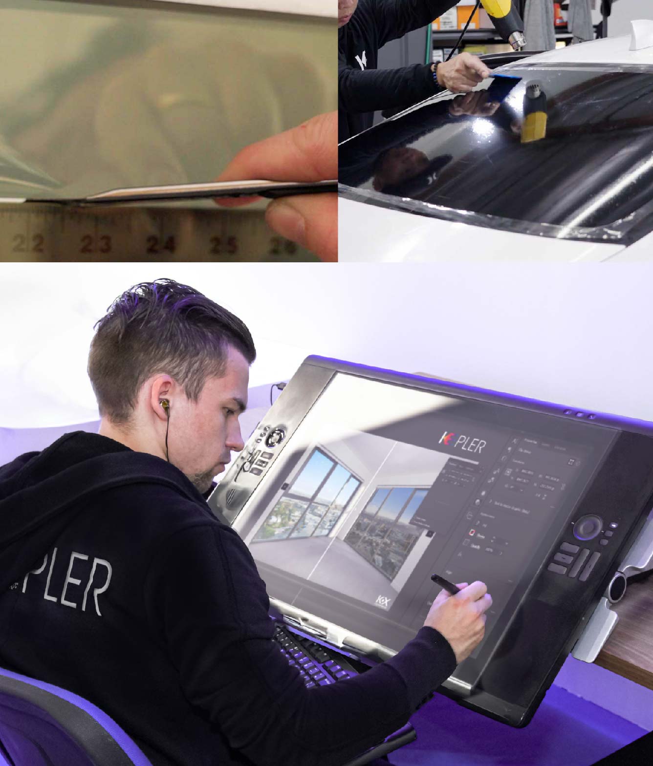 Kepler Specialist Performing Commercial Window Tinting in Wichita Falls Wichita Falls