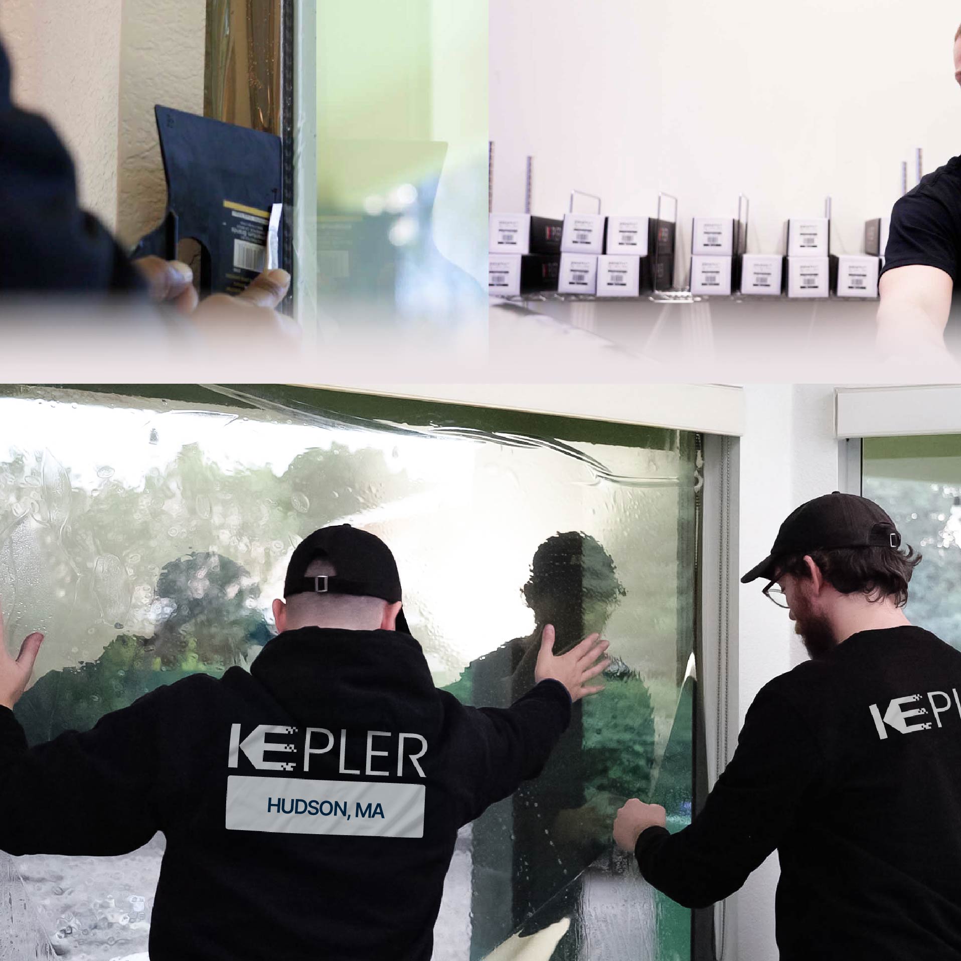 Kepler Specialist Performing Commercial Window Tinting in Hudson Hudson
