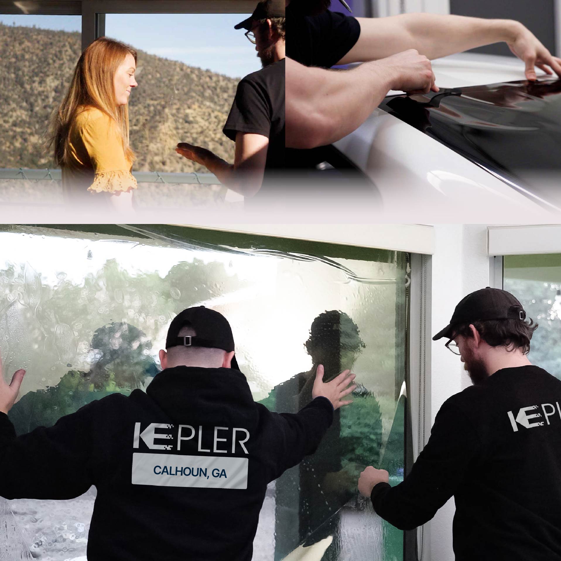 Kepler Specialist Performing Commercial Window Tinting in Calhoun Calhoun