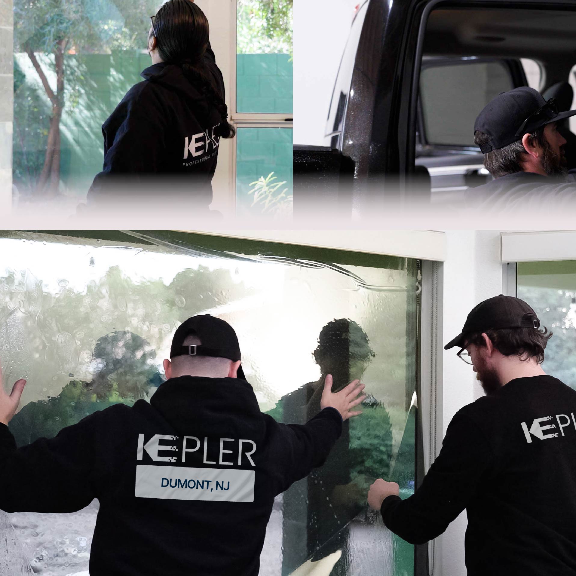 Kepler Specialist Performing Commercial Window Tinting in Dumont Dumont