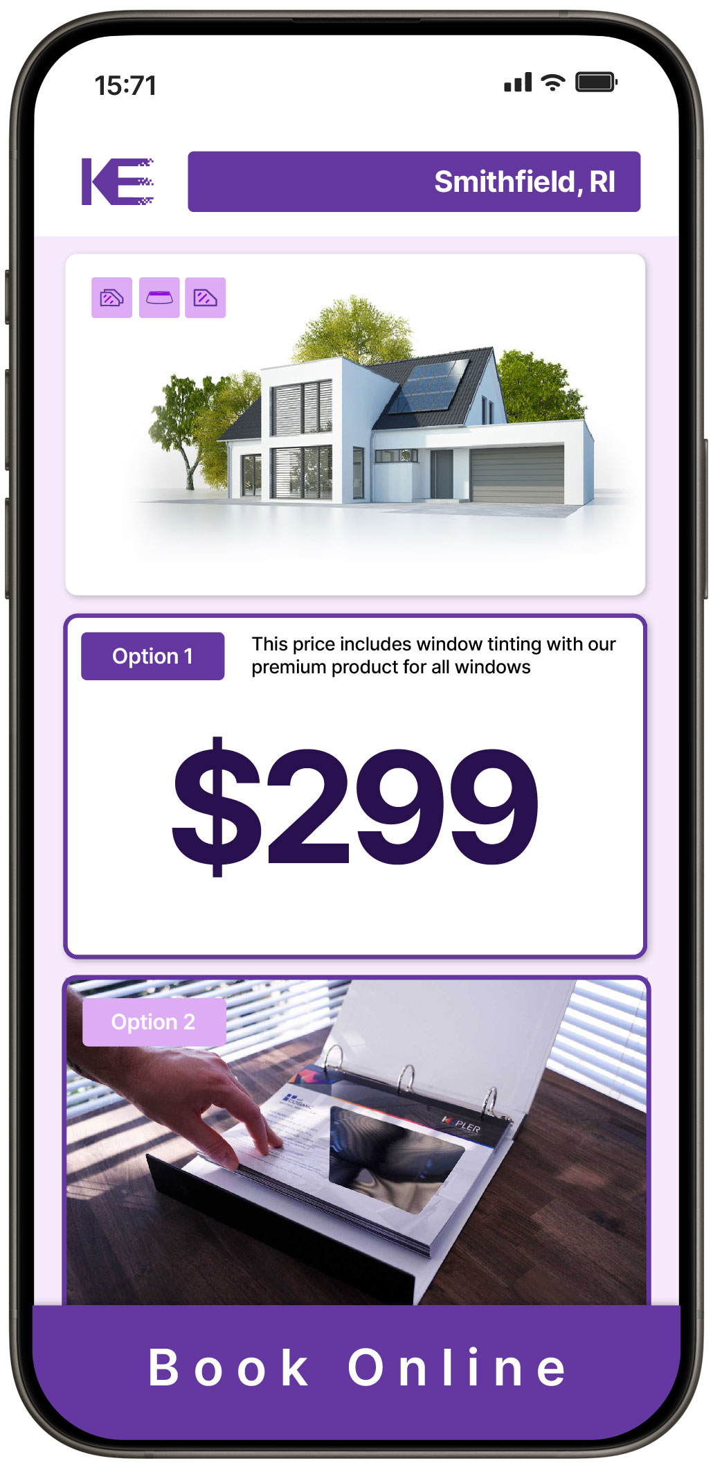 View Reasonable Home Window Tinting Prices in Smithfield, Rhode Island