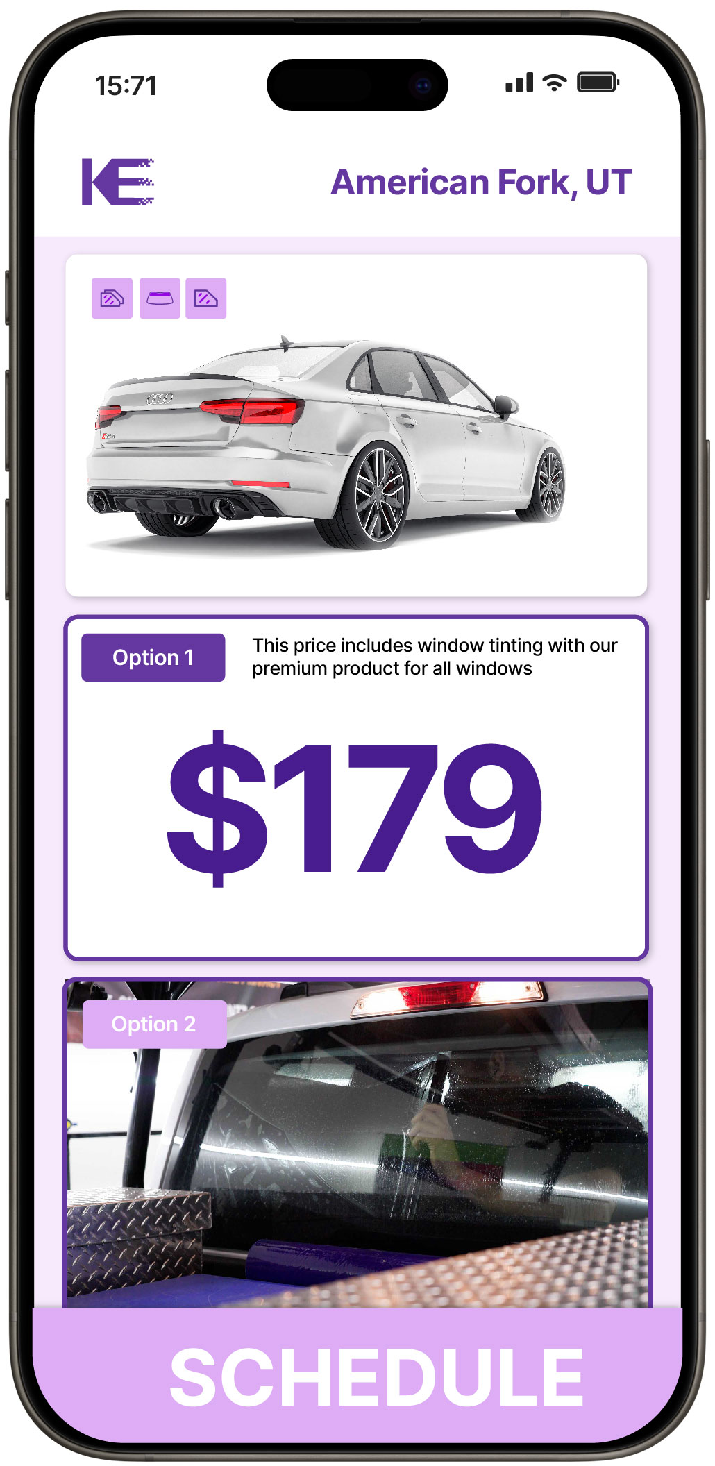View Reasonable Car Window Tinting Rates in American Fork, Utah