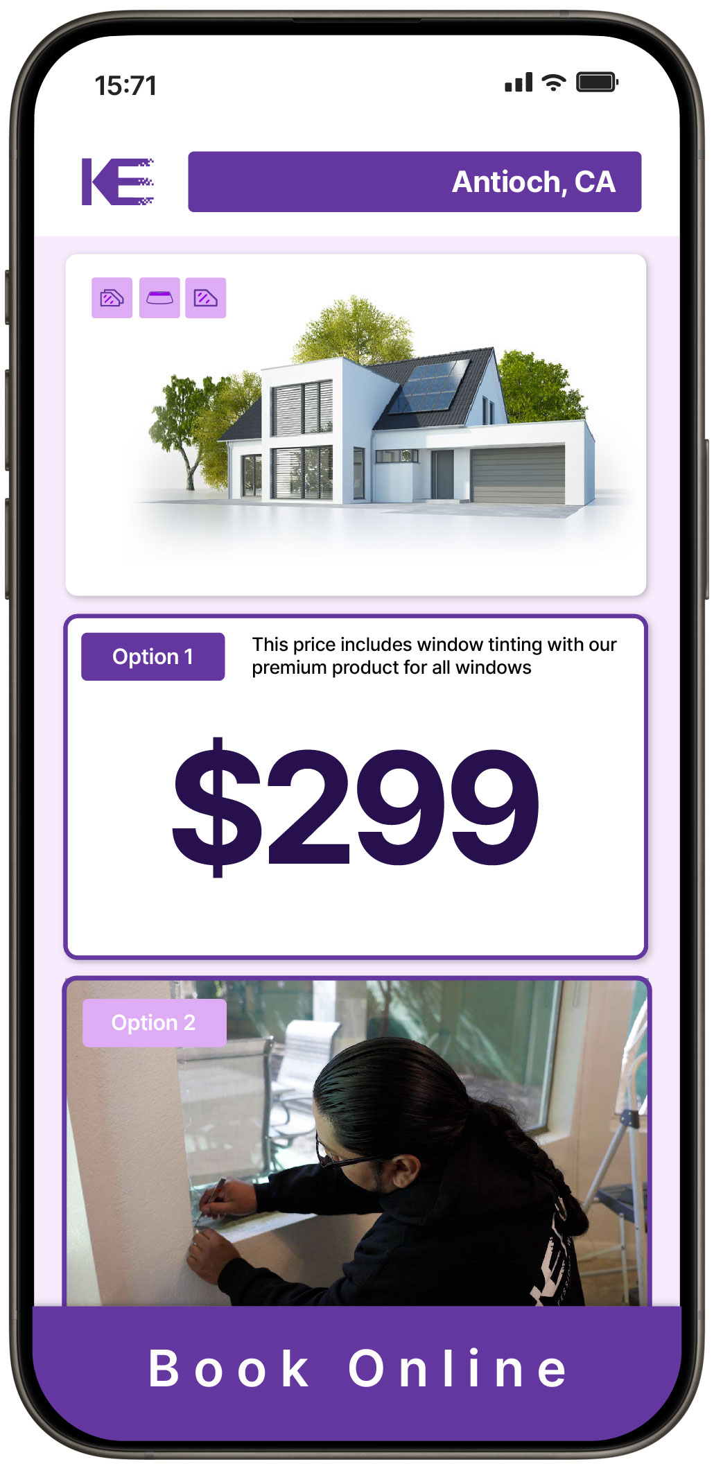 View Reasonable Home Window Tinting Prices in Antioch, California