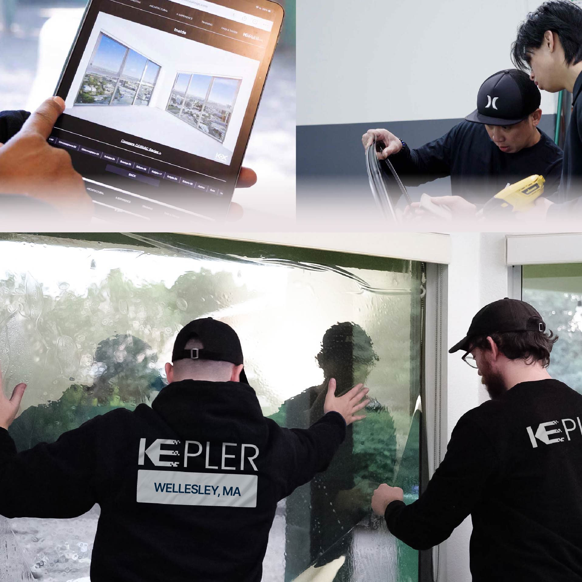 Kepler Specialist Performing Commercial Window Tinting in Wellesley Wellesley