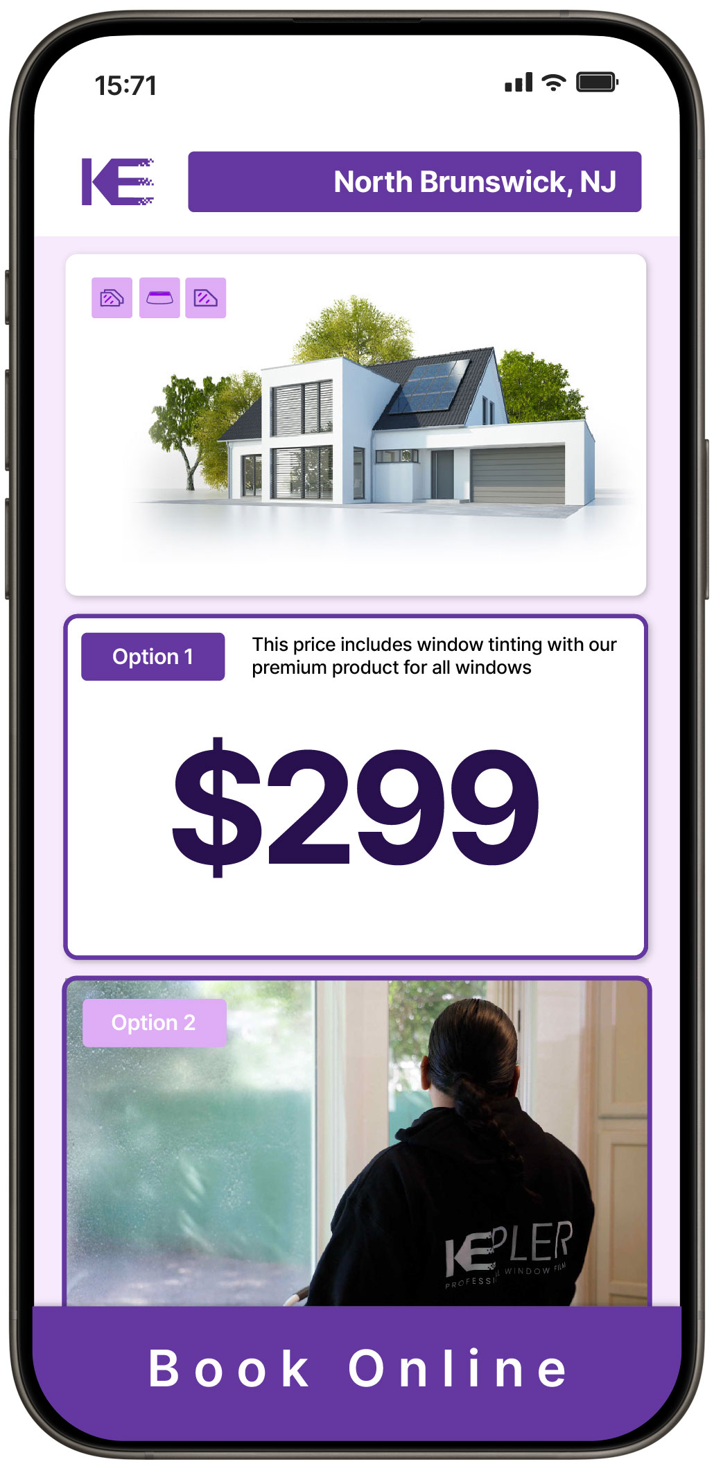 View Affordable Home Window Tinting Rates in North Brunswick, New Jersey