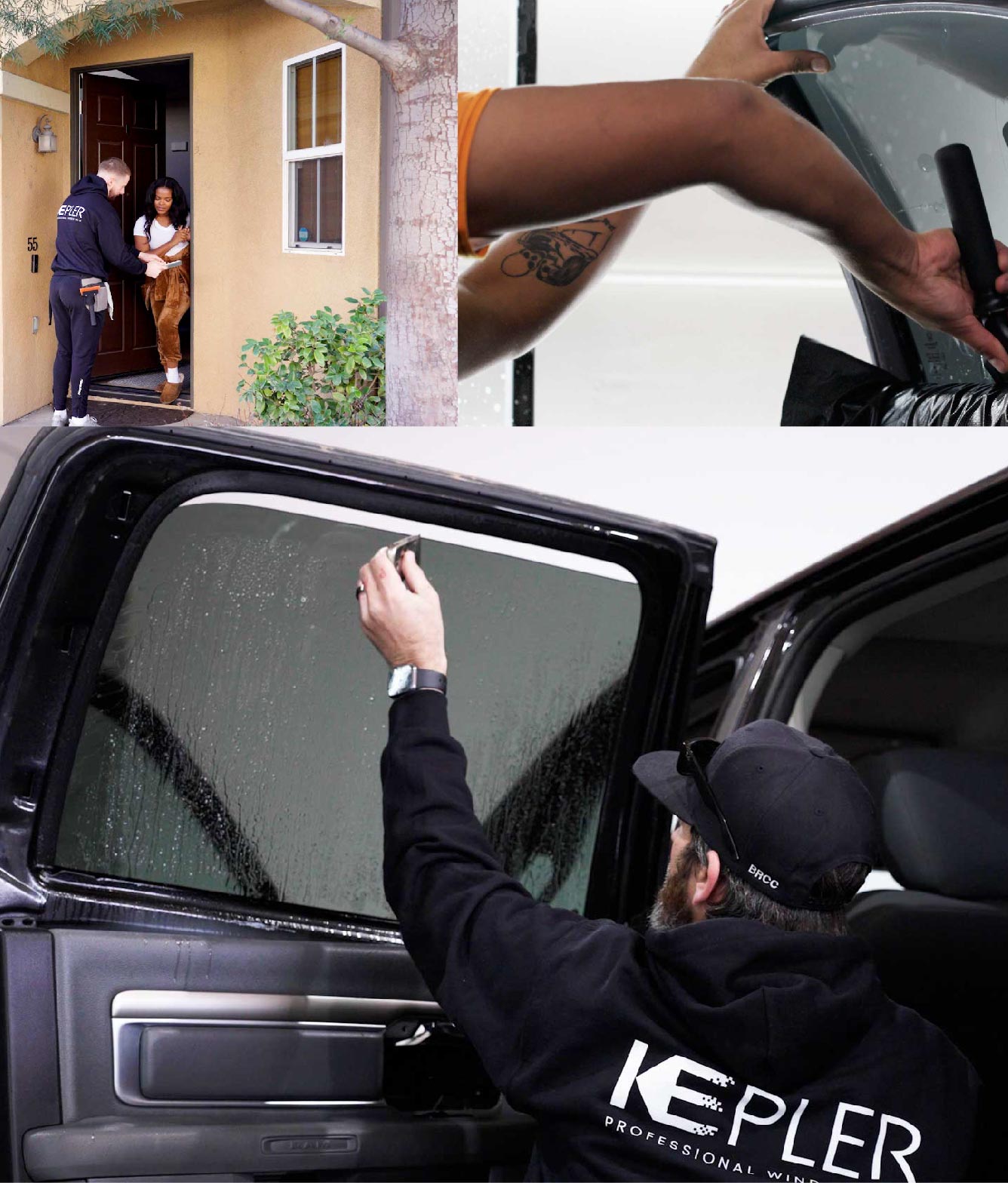 Kepler Window Tinting Specialists at Work in Calabasas, California