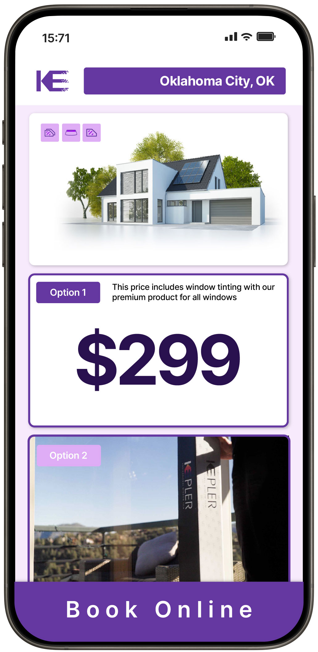 View Competitive Home Window Tinting Prices in Oklahoma City, Oklahoma