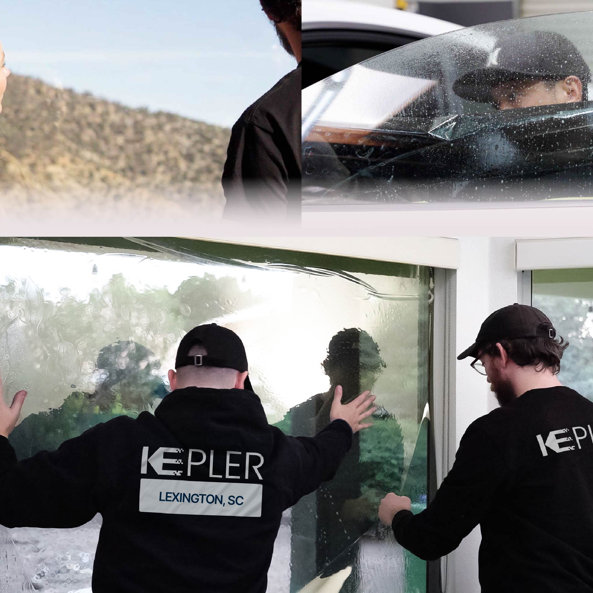Kepler Specialist Performing Commercial Window Tinting in Lexington Lexington
