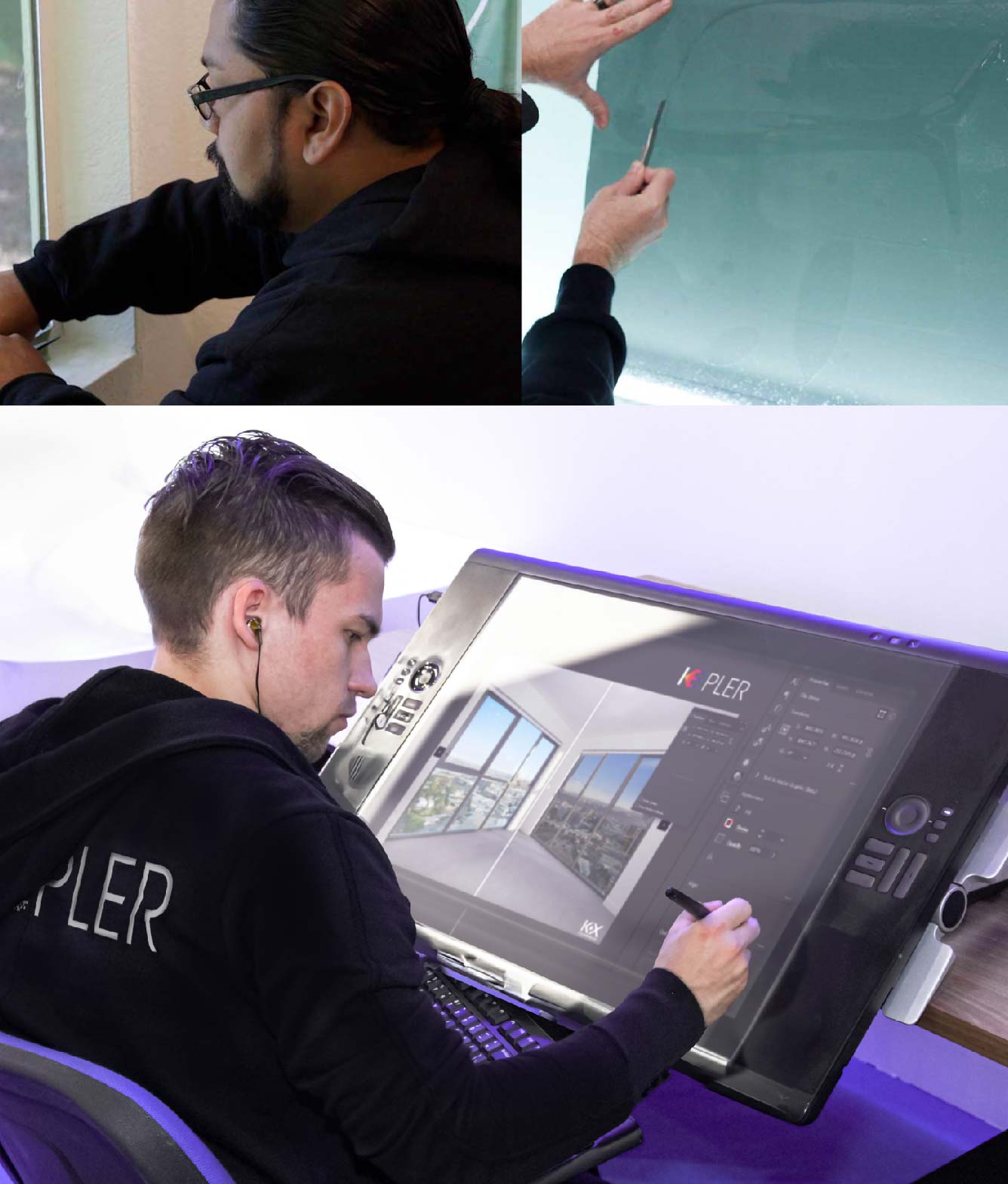 Kepler Specialist Performing Commercial Window Tinting in Maumelle Maumelle