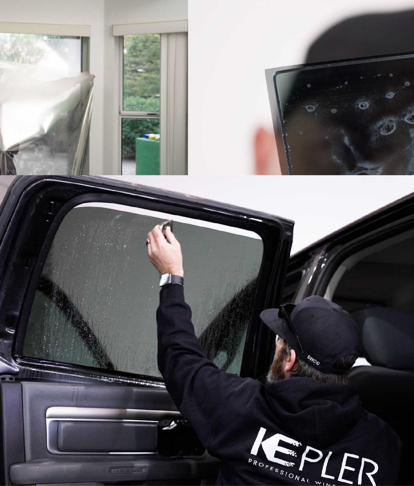 Kepler Window Tinting Specialists at Work in Norristown, Pennsylvania