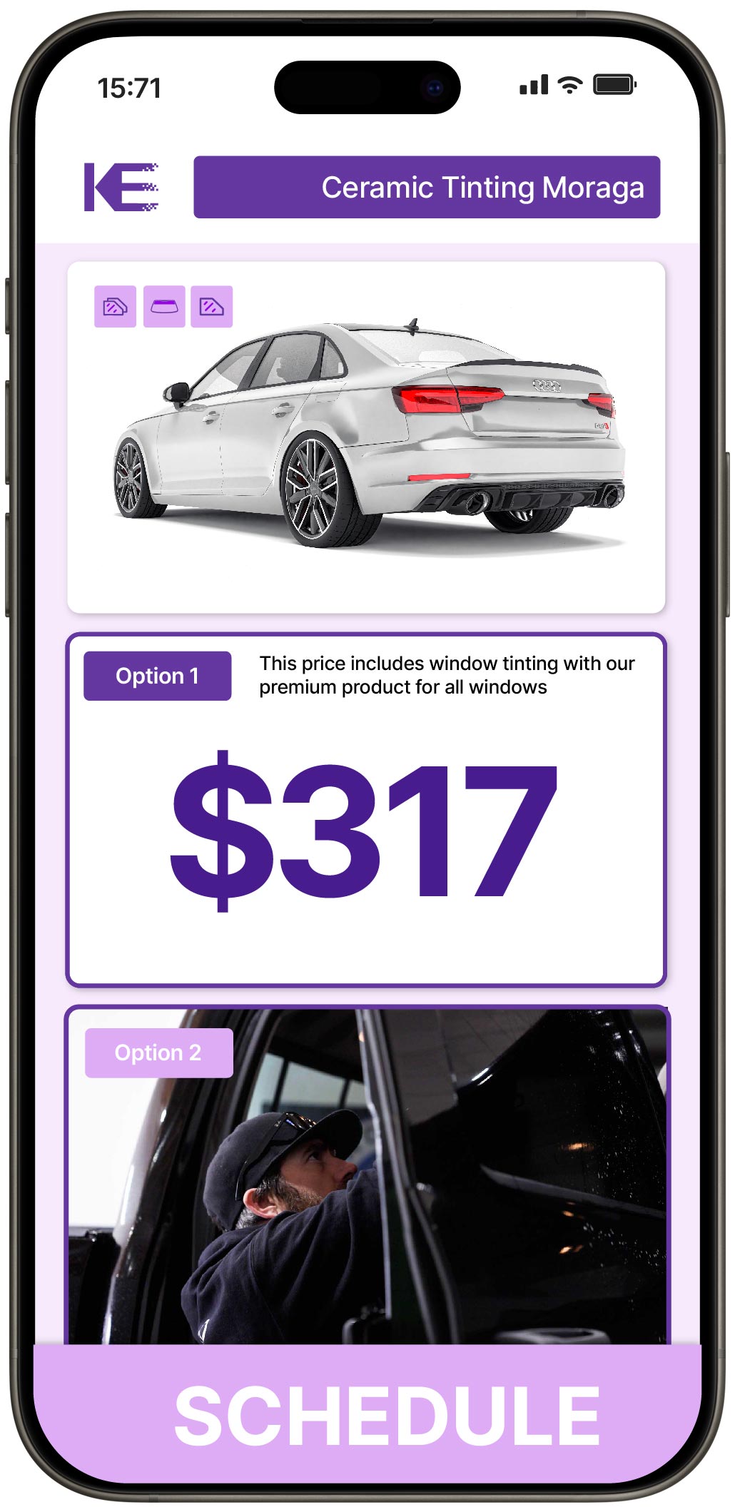 View Competitive Ceramic Window Tinting Costs in Moraga, California