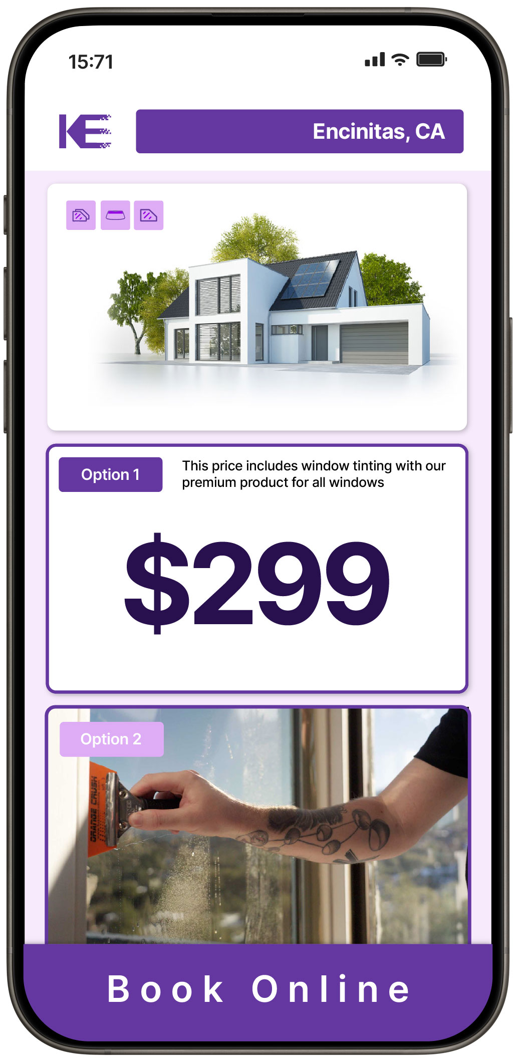 View Affordable Home Window Tinting Rates in Encinitas, California