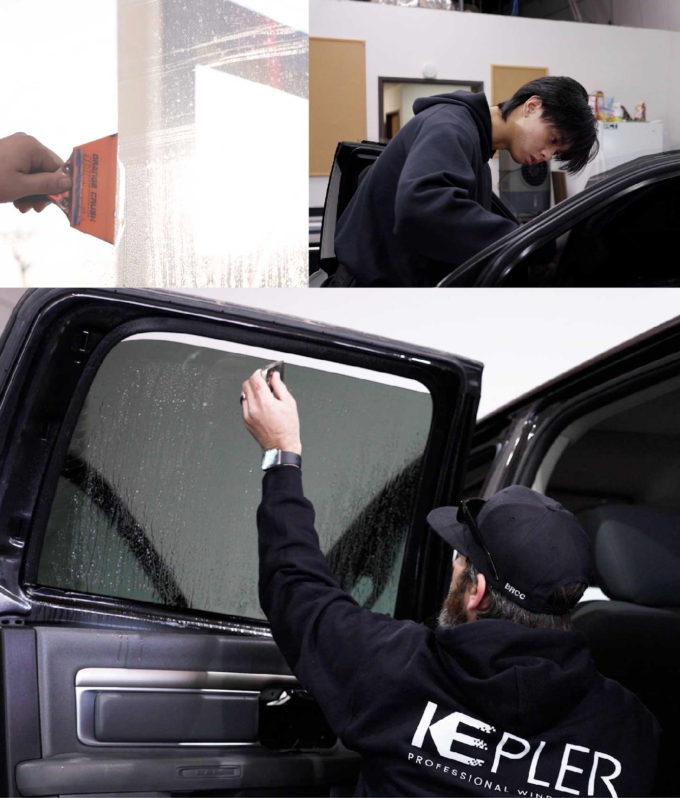 Kepler Window Tinting Specialists at Work in Laurel, Maryland