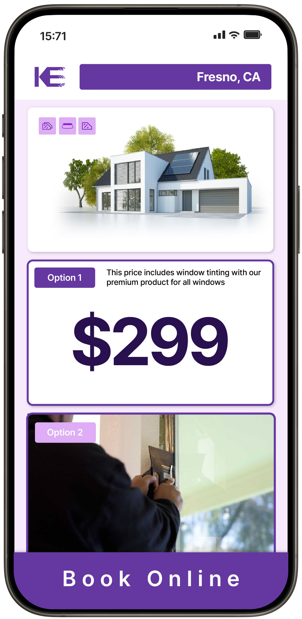 View Reasonable Home Window Tinting Costs in Fresno, California