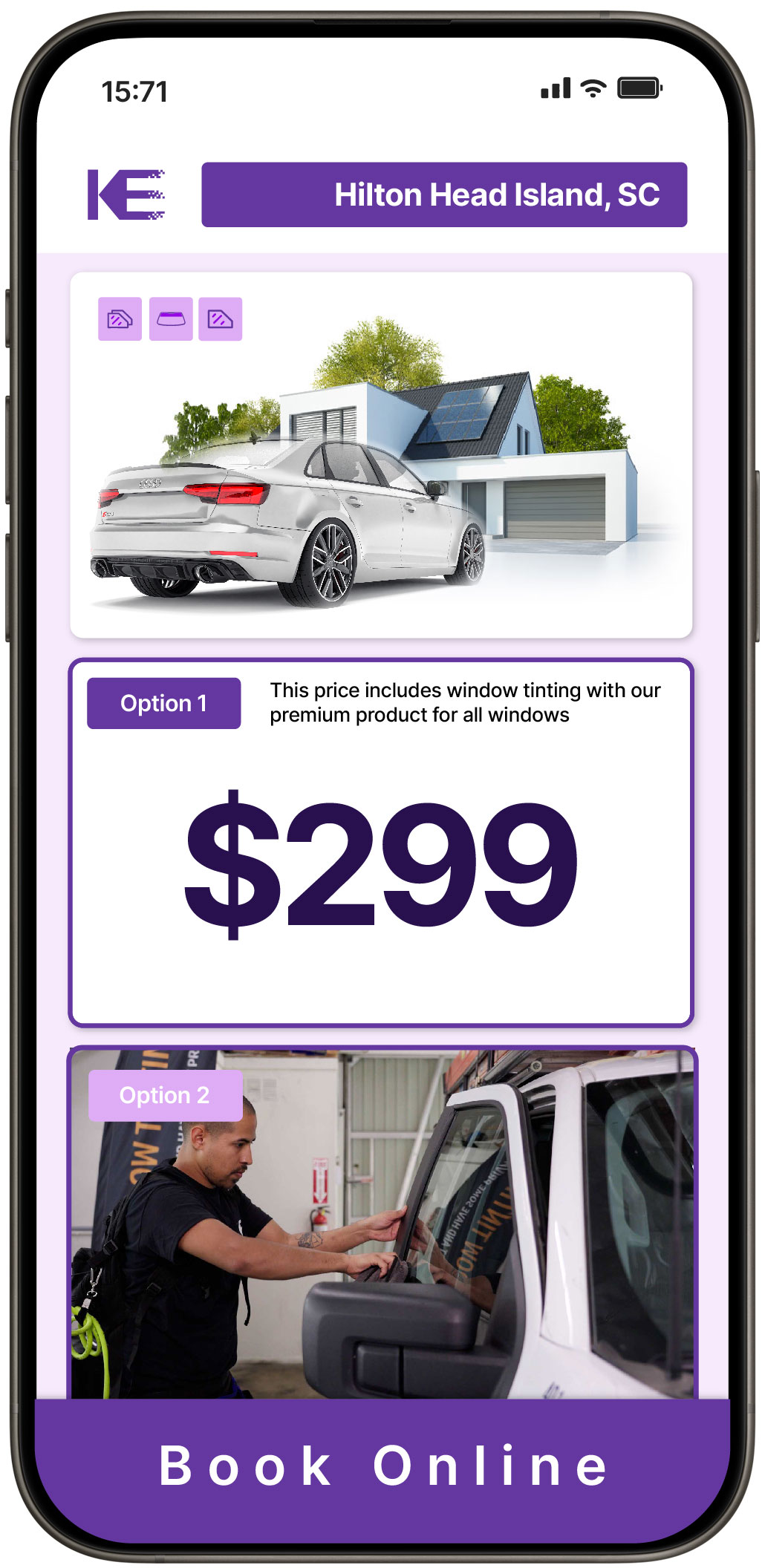 View Competitive Window Tinting Prices in Hilton Head Island, South Carolina
