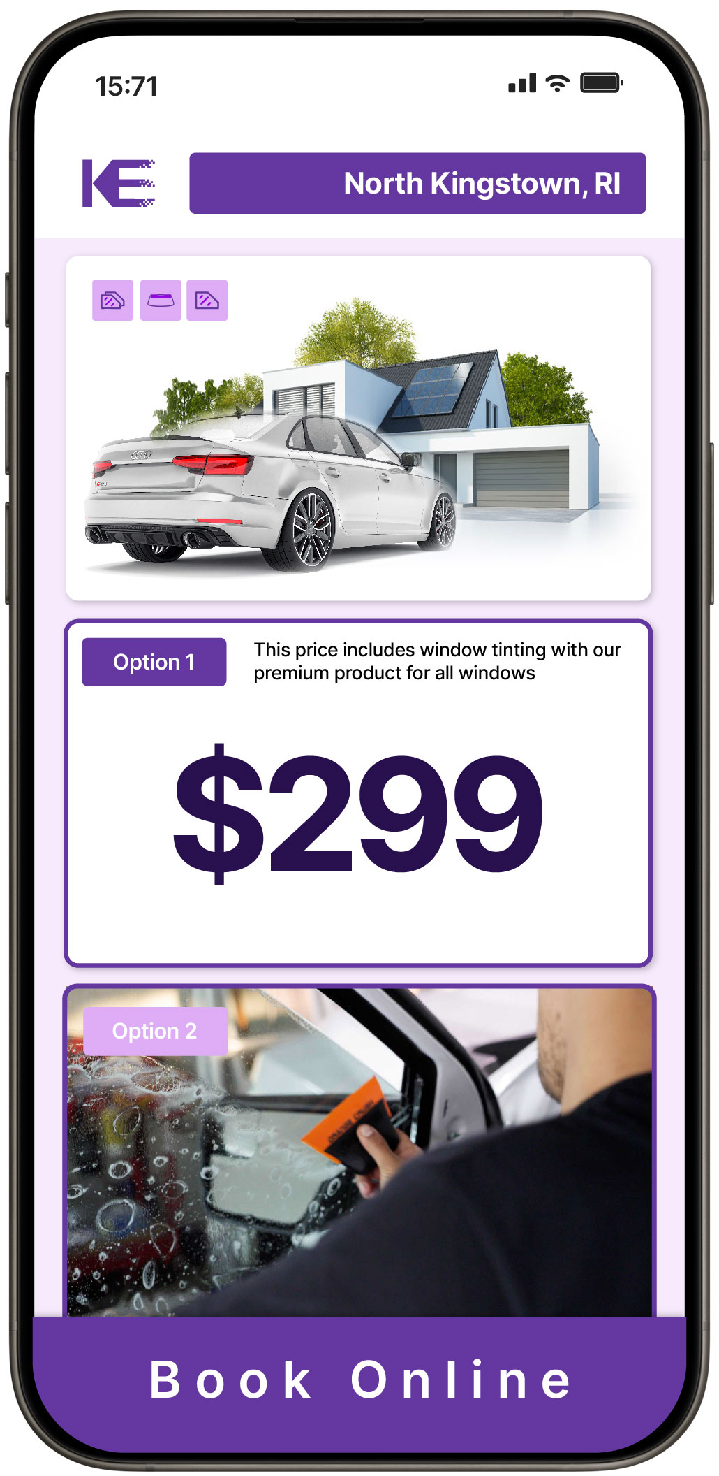 View Competitive Window Tinting Prices in North Kingstown, Rhode Island