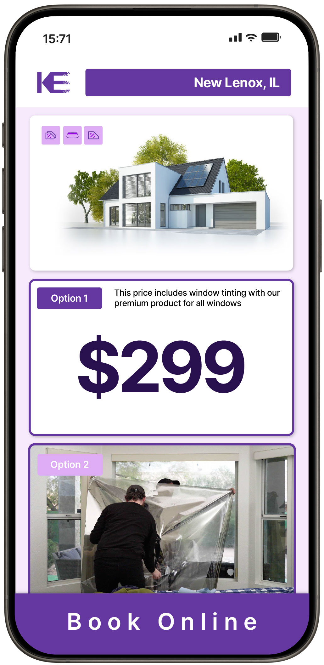 View Affordable Home Window Tinting Rates in New Lenox, Illinois