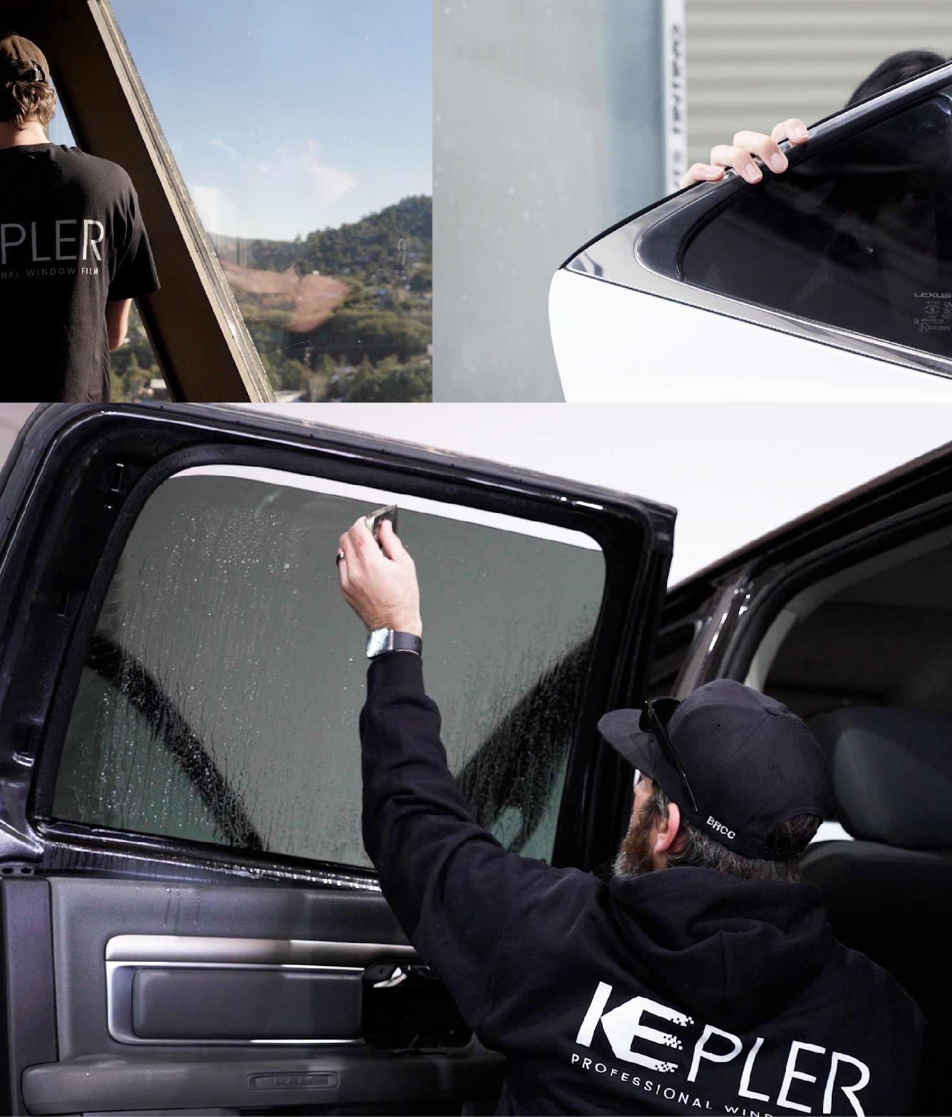 Kepler Window Tinting Specialists at Work in Villa Rica, Georgia