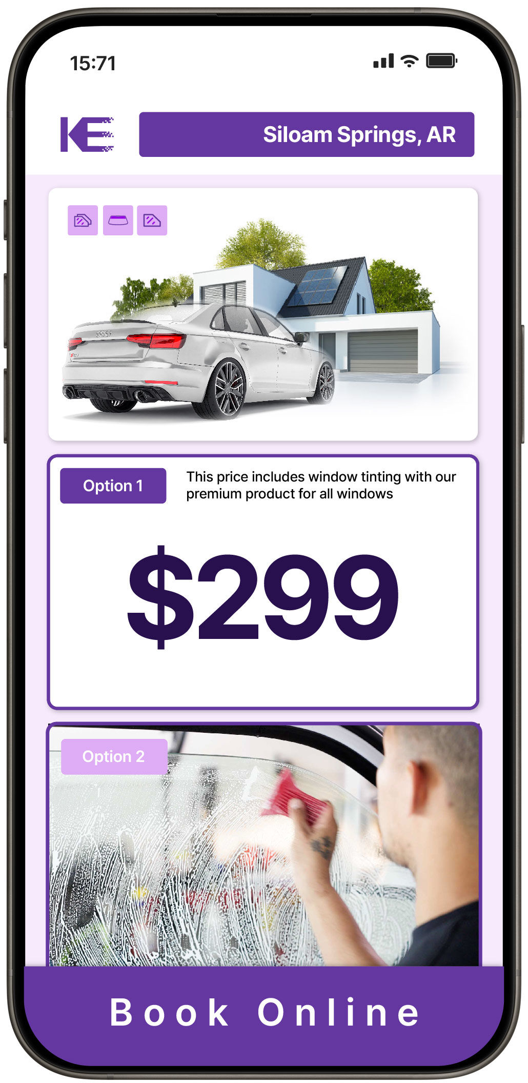 View Competitive Window Tinting Prices in Siloam Springs, Arkansas