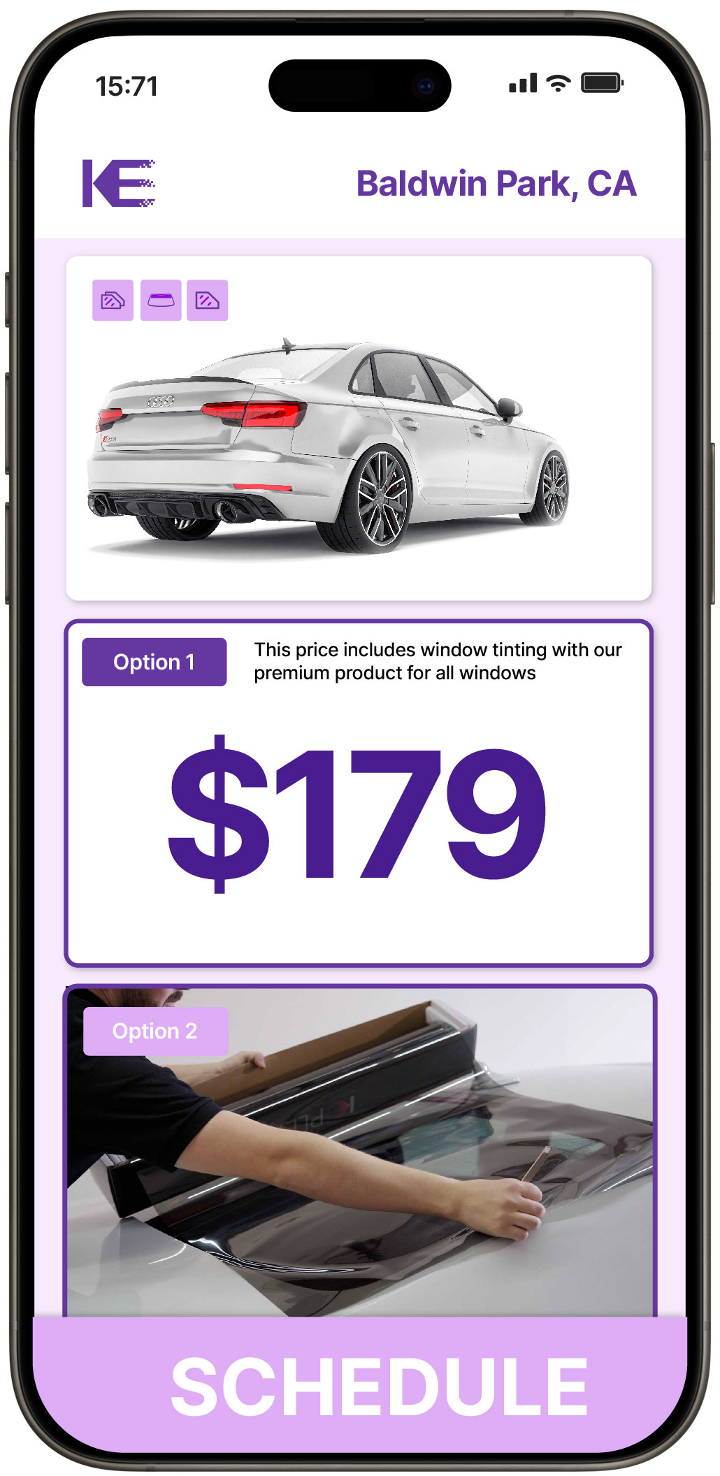 View Competitive Car Window Tinting Costs in Baldwin Park, California