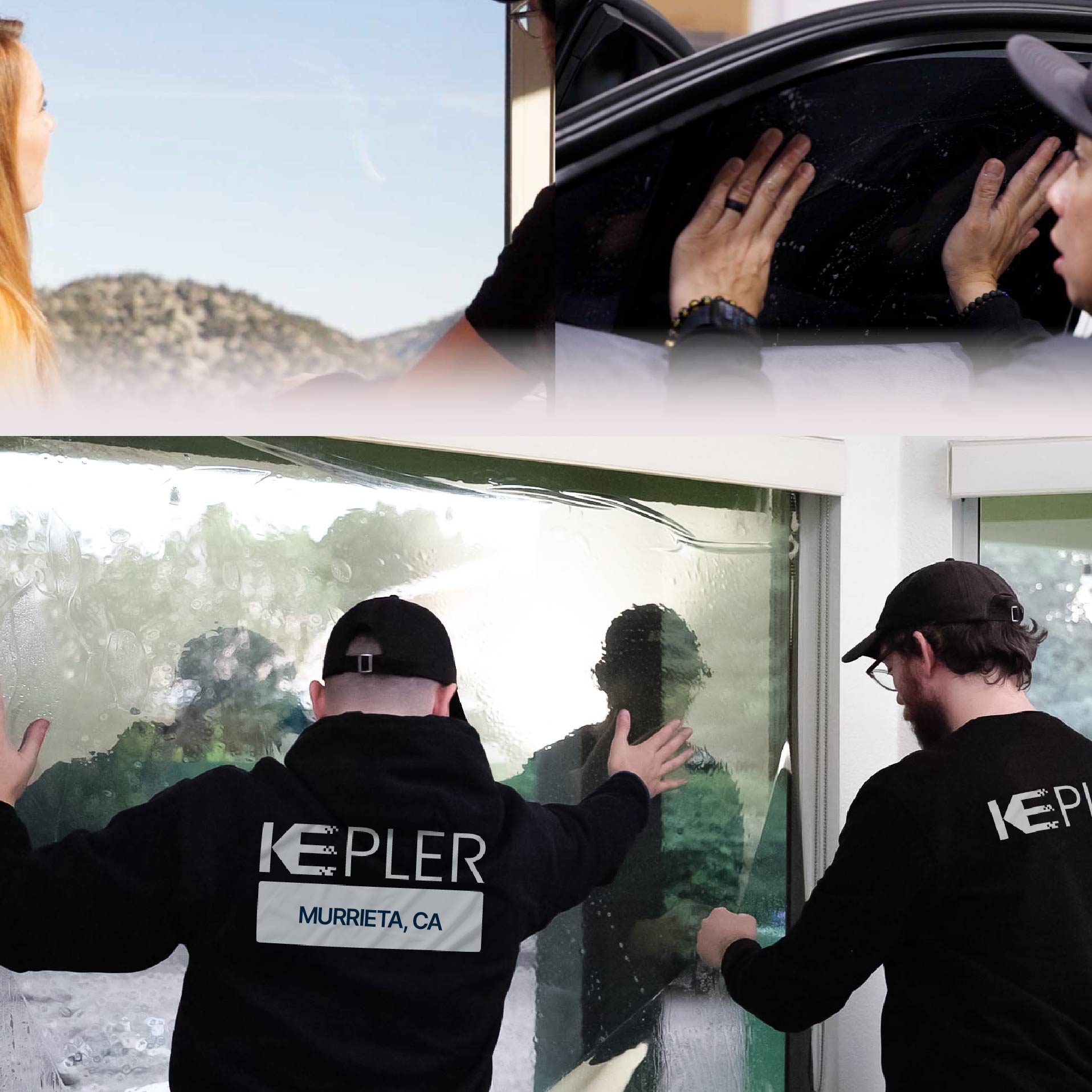 Kepler Specialist Performing Commercial Window Tinting in Murrieta Murrieta