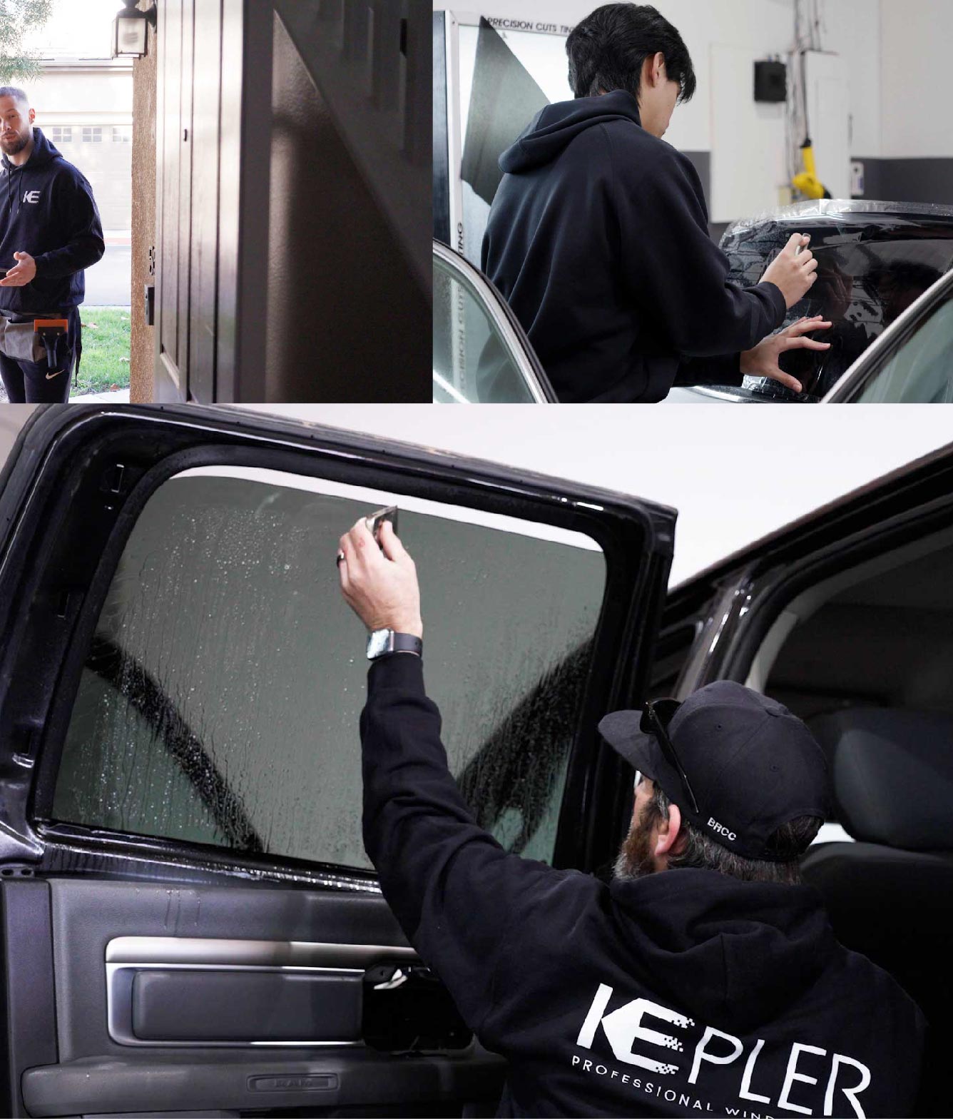 Kepler Window Tinting Specialists at Work in Slidell, Louisiana